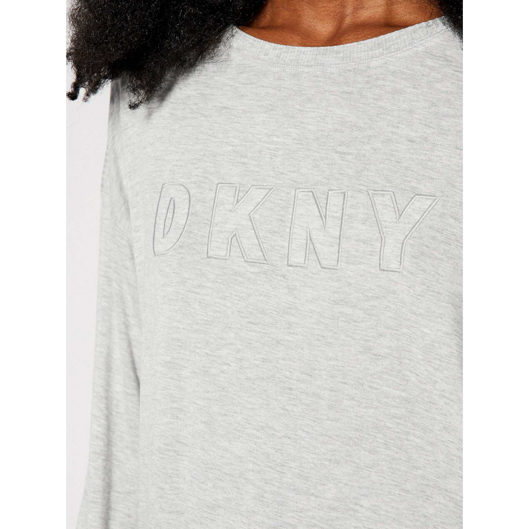 DKNY Cămașă pijama YI3419330 Gri - Pled.ro