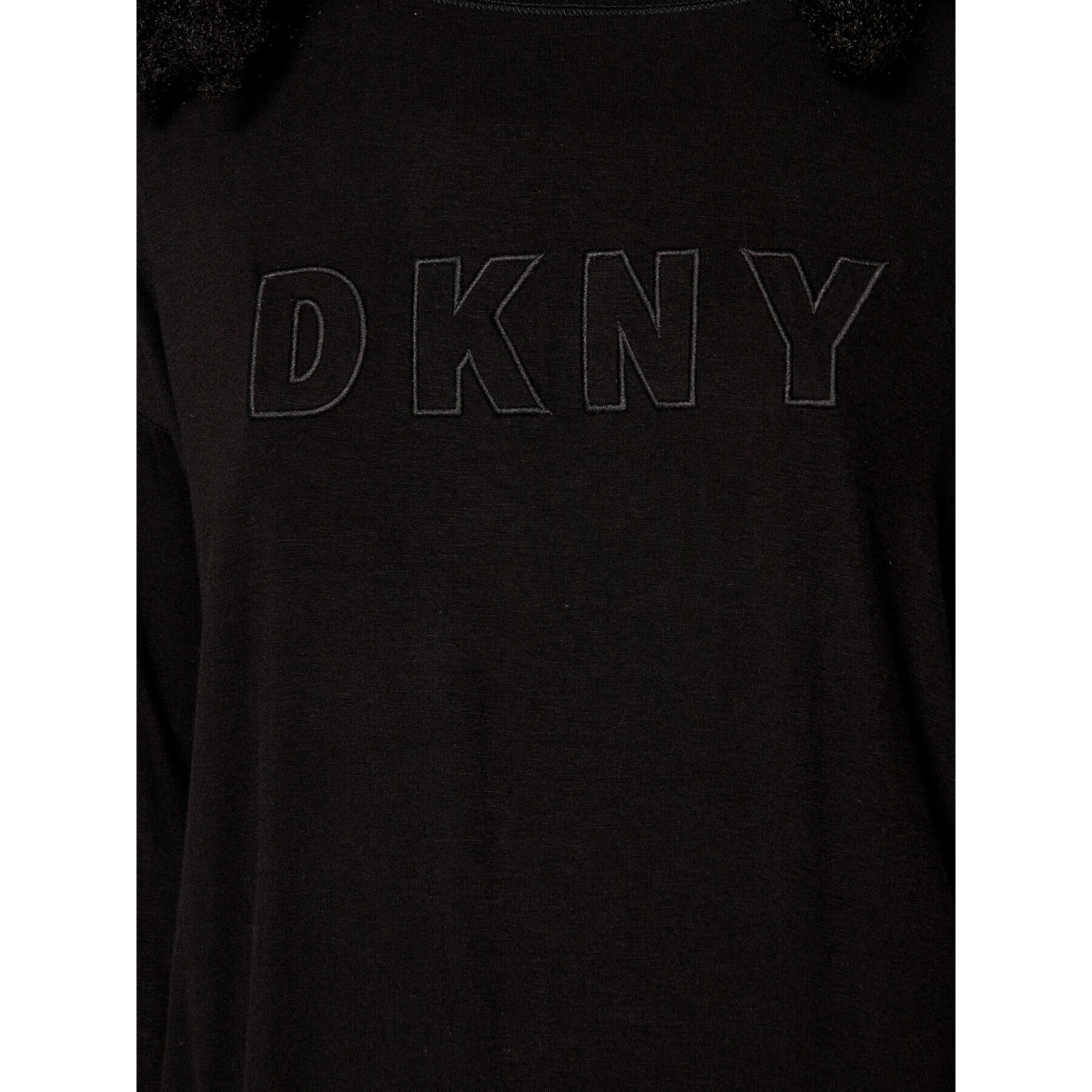 DKNY Cămașă pijama YI3419330 Negru - Pled.ro