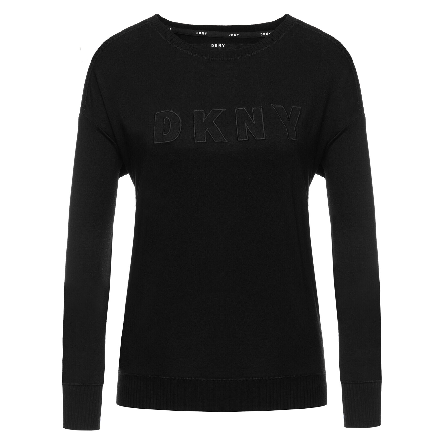 DKNY Cămașă pijama YI3419330 Negru - Pled.ro