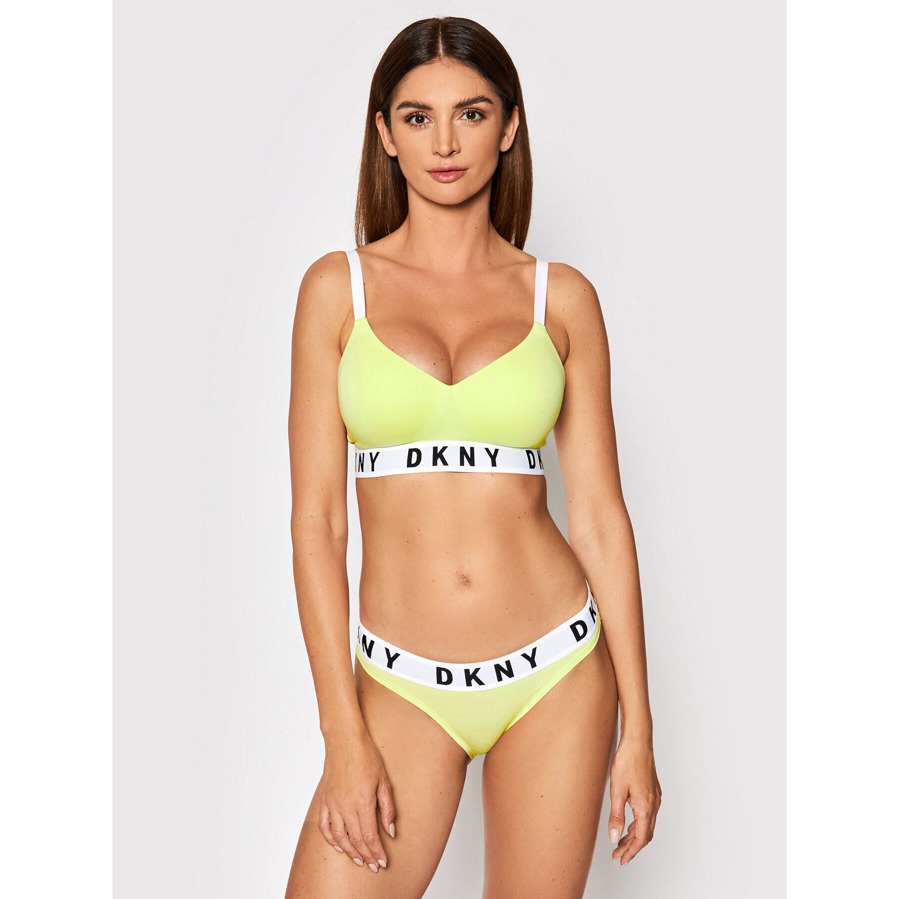 DKNY Chilot clasic DK4513 Galben - Pled.ro