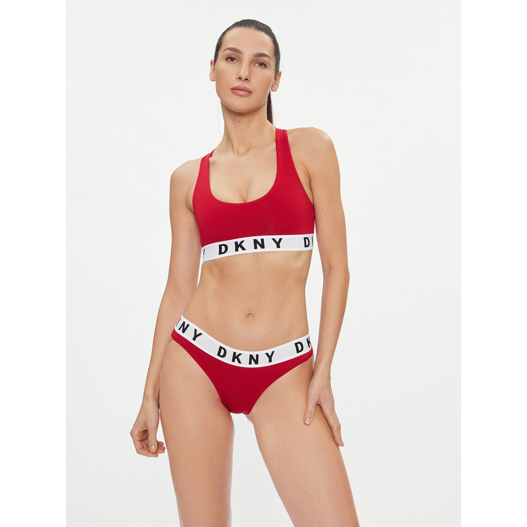 DKNY Chilot clasic DK4513 Roșu - Pled.ro