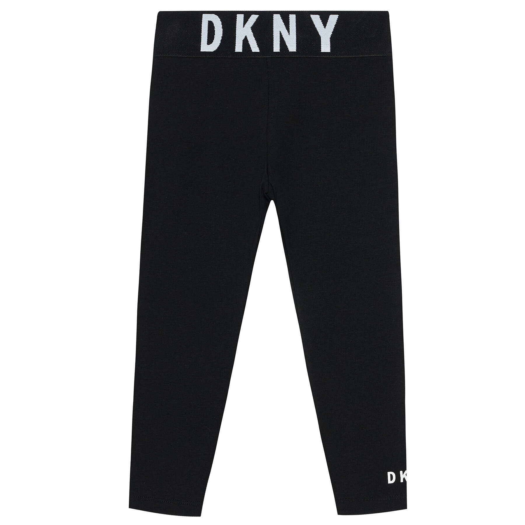 DKNY Colanți D34A09 D Negru Slim Fit - Pled.ro