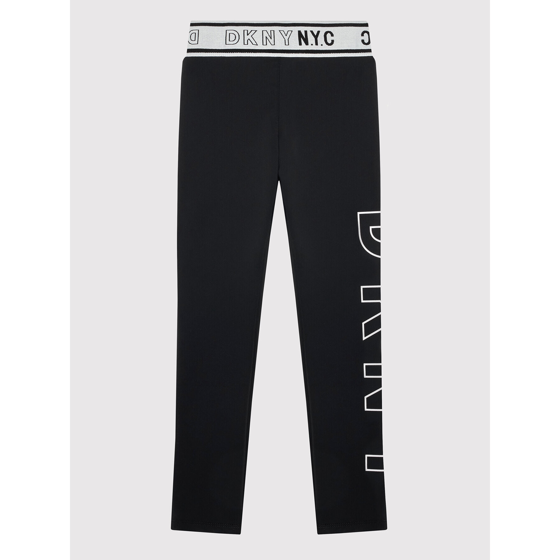 DKNY Colanți D34A38 M Negru Slim Fit - Pled.ro