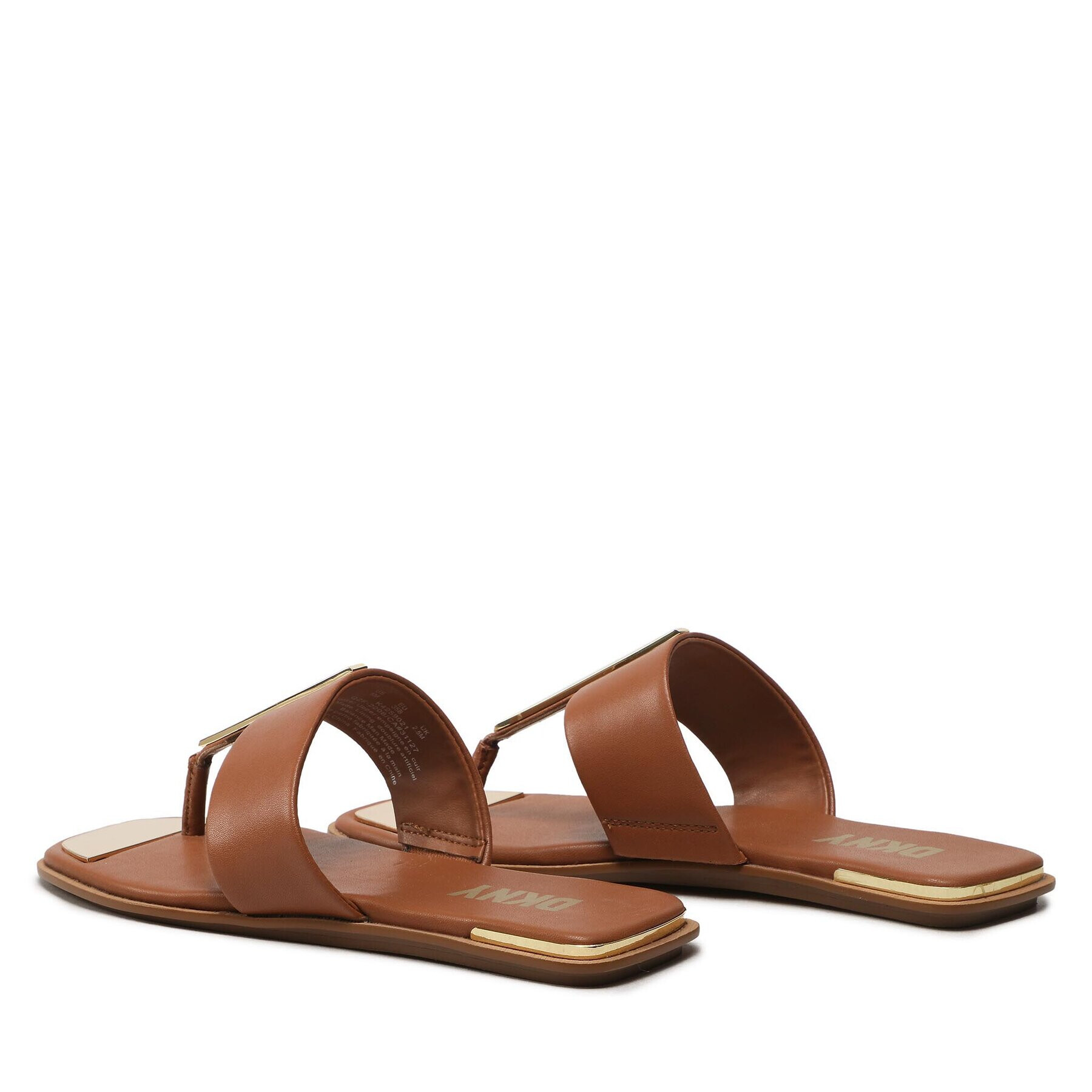 DKNY Flip flop Deja K425902 Maro - Pled.ro