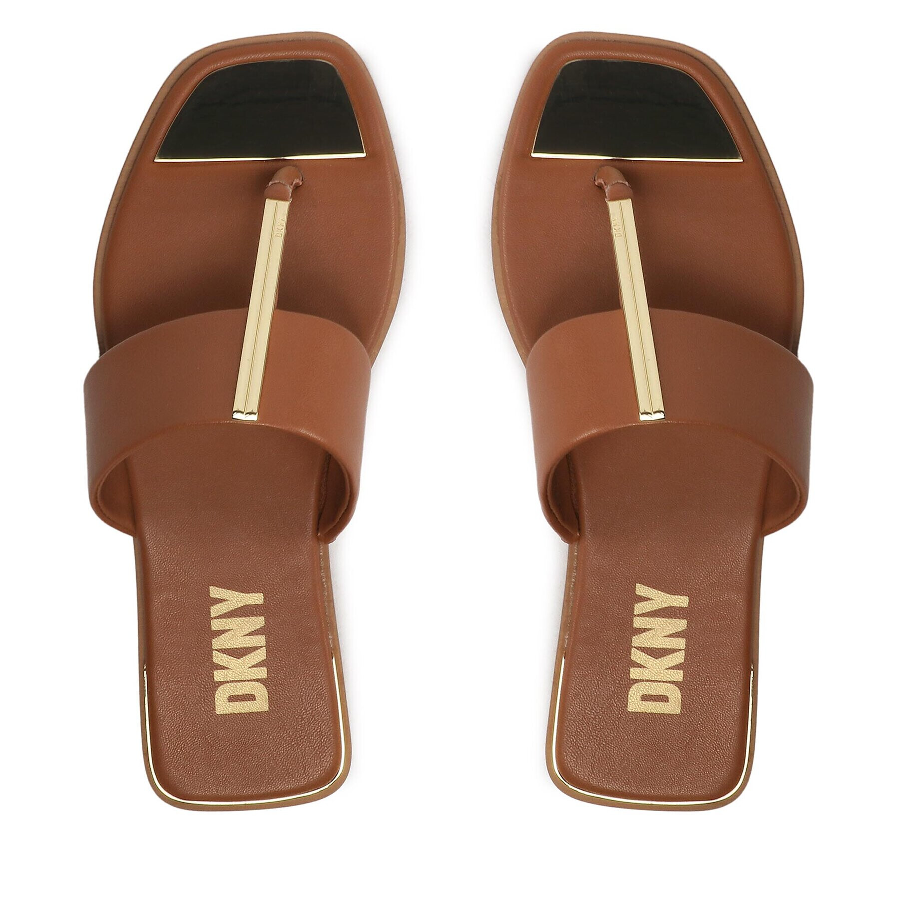 DKNY Flip flop Deja K425902 Maro - Pled.ro