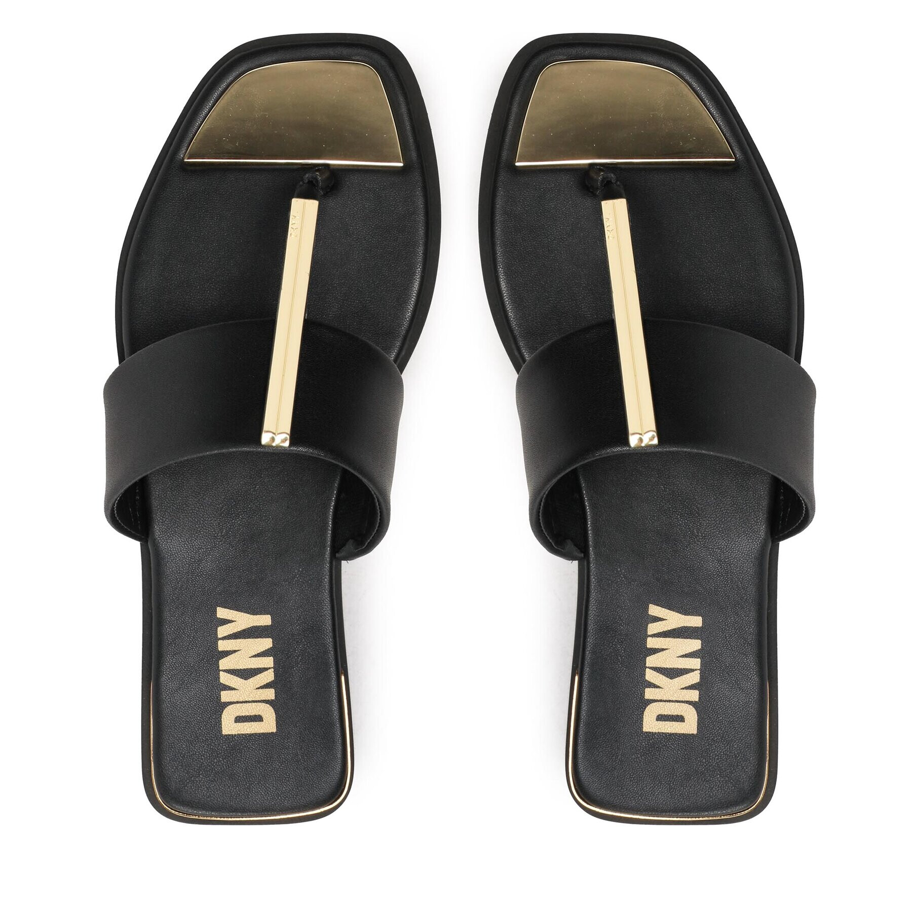 DKNY Flip flop Deja K4259021 Negru - Pled.ro