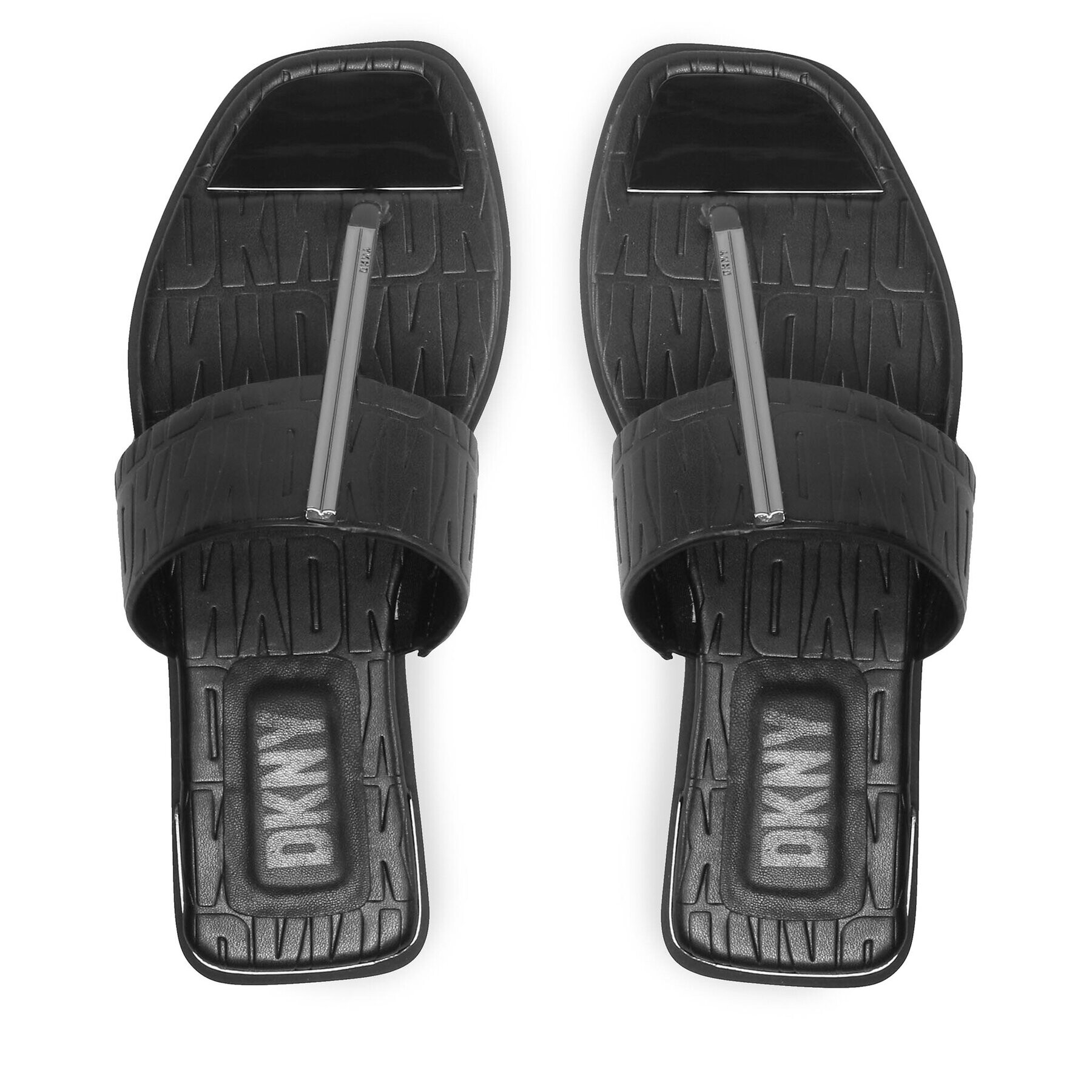 DKNY Flip flop Deja K4287301 Negru - Pled.ro