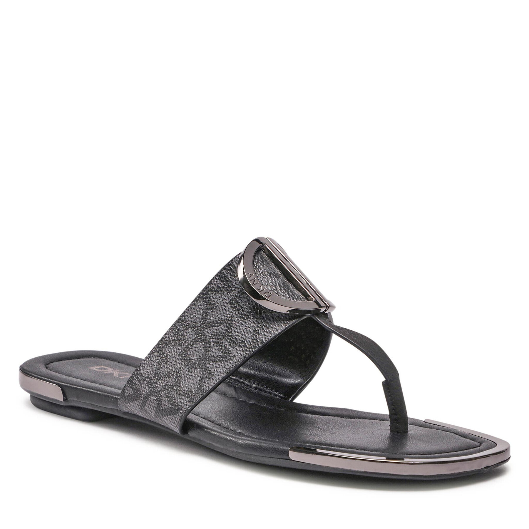 DKNY Flip flop Halcott K1241482 Negru - Pled.ro