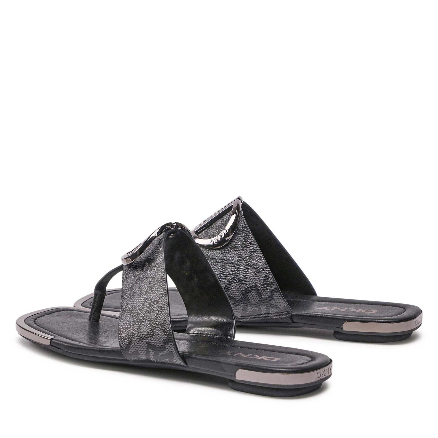 DKNY Flip flop Halcott K1241482 Negru - Pled.ro