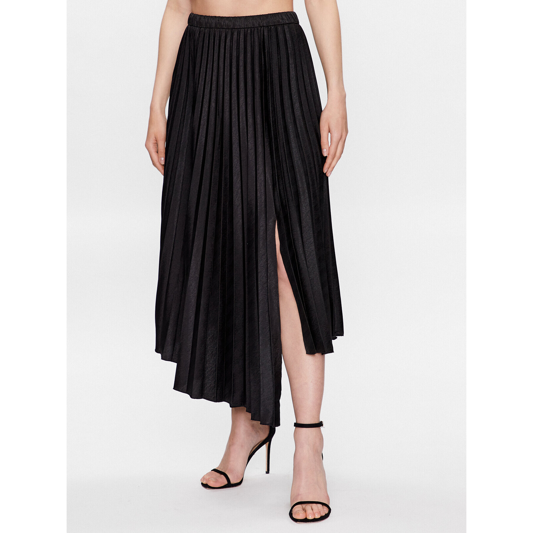 DKNY Fustă plisată P3ANTQBW Negru Regular Fit - Pled.ro