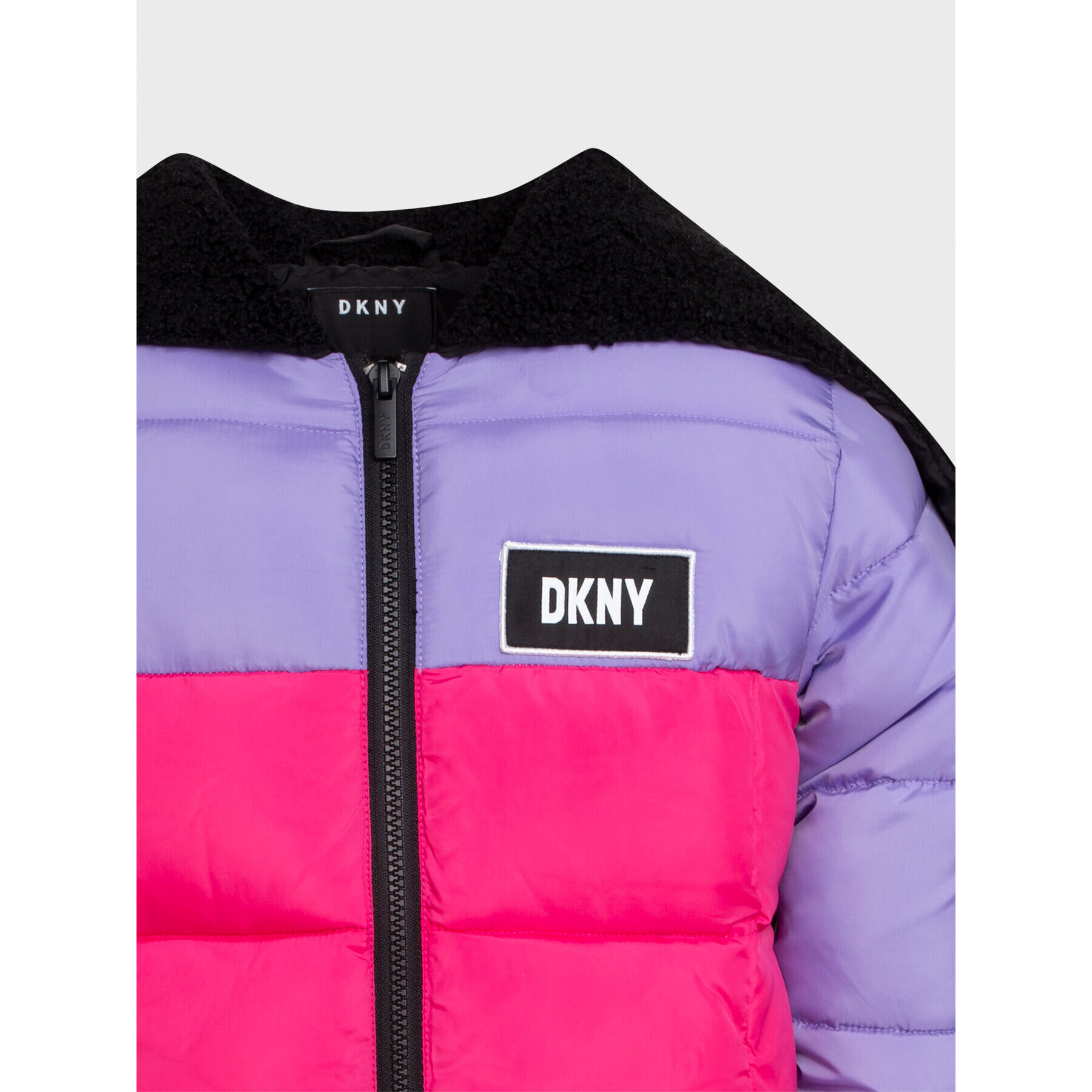 DKNY Geacă din puf D36661 M Colorat Regular Fit - Pled.ro