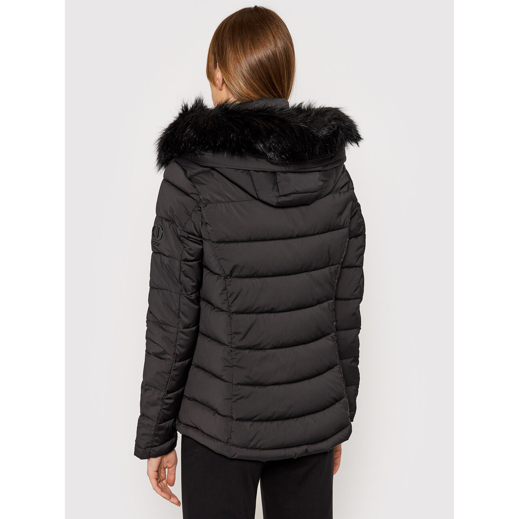 DKNY Geacă din puf DL1MPG50 Negru Regular Fit - Pled.ro