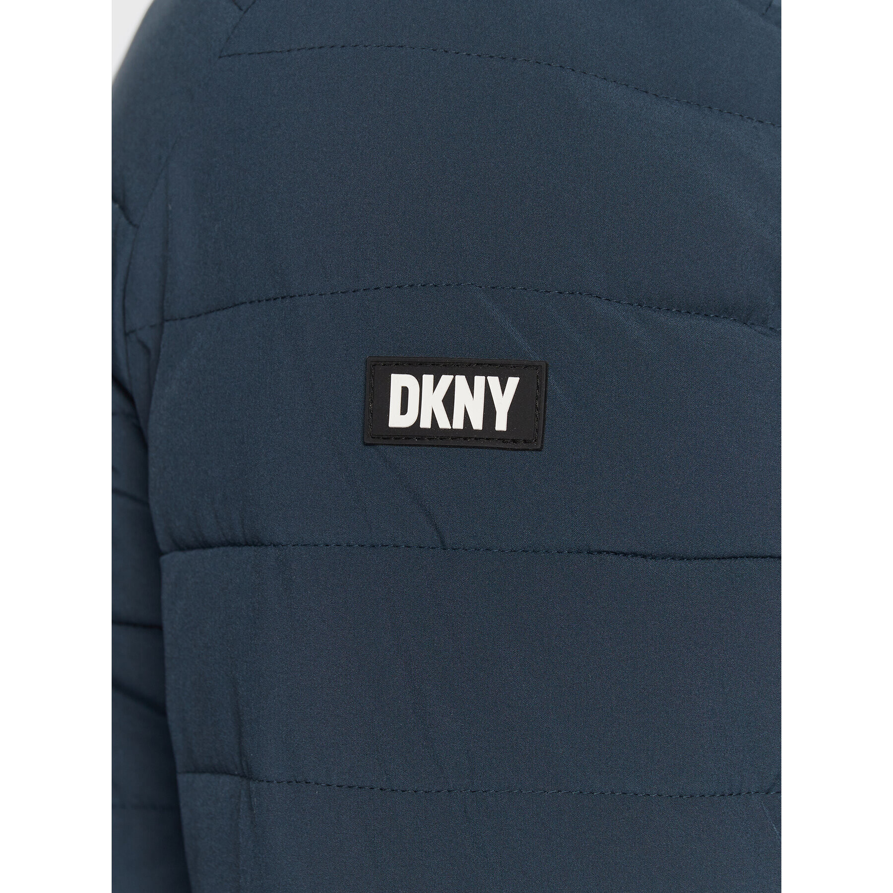 DKNY Geacă din puf DX9MP651 Bleumarin Regular Fit - Pled.ro