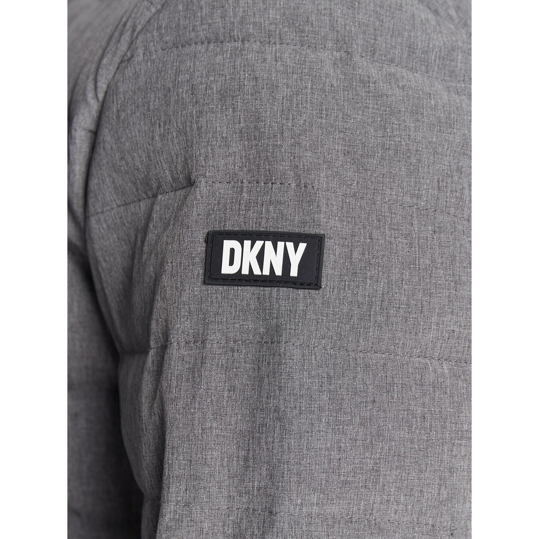 DKNY Geacă din puf DX9MP651 Gri Regular Fit - Pled.ro