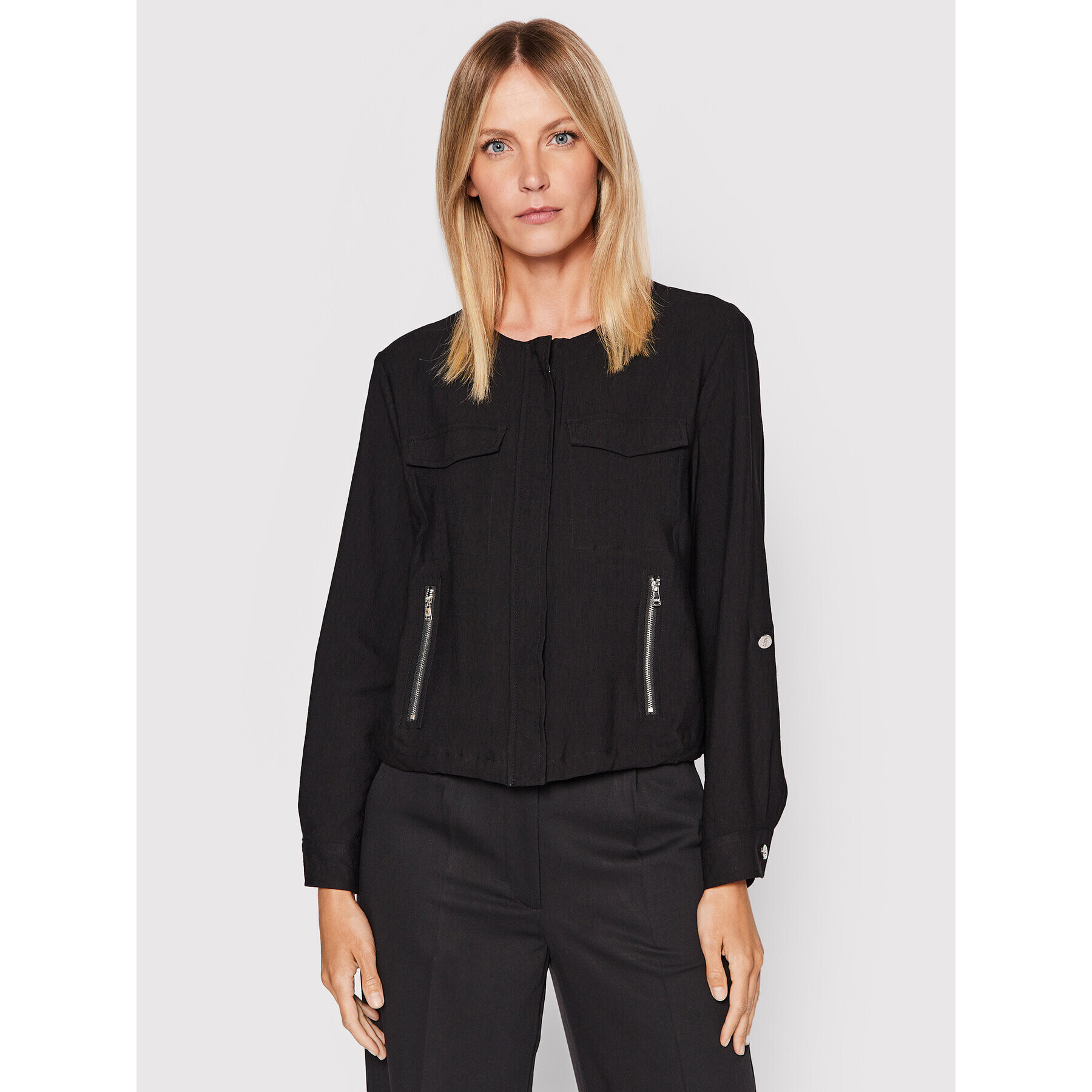 DKNY Geacă P2RCTB41 Negru Regular Fit - Pled.ro