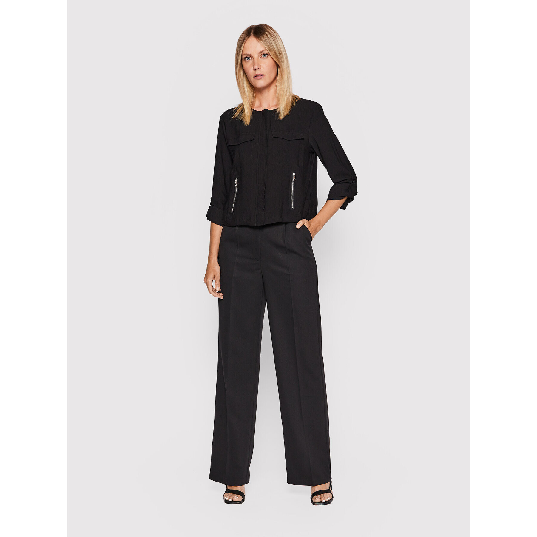 DKNY Geacă P2RCTB41 Negru Regular Fit - Pled.ro