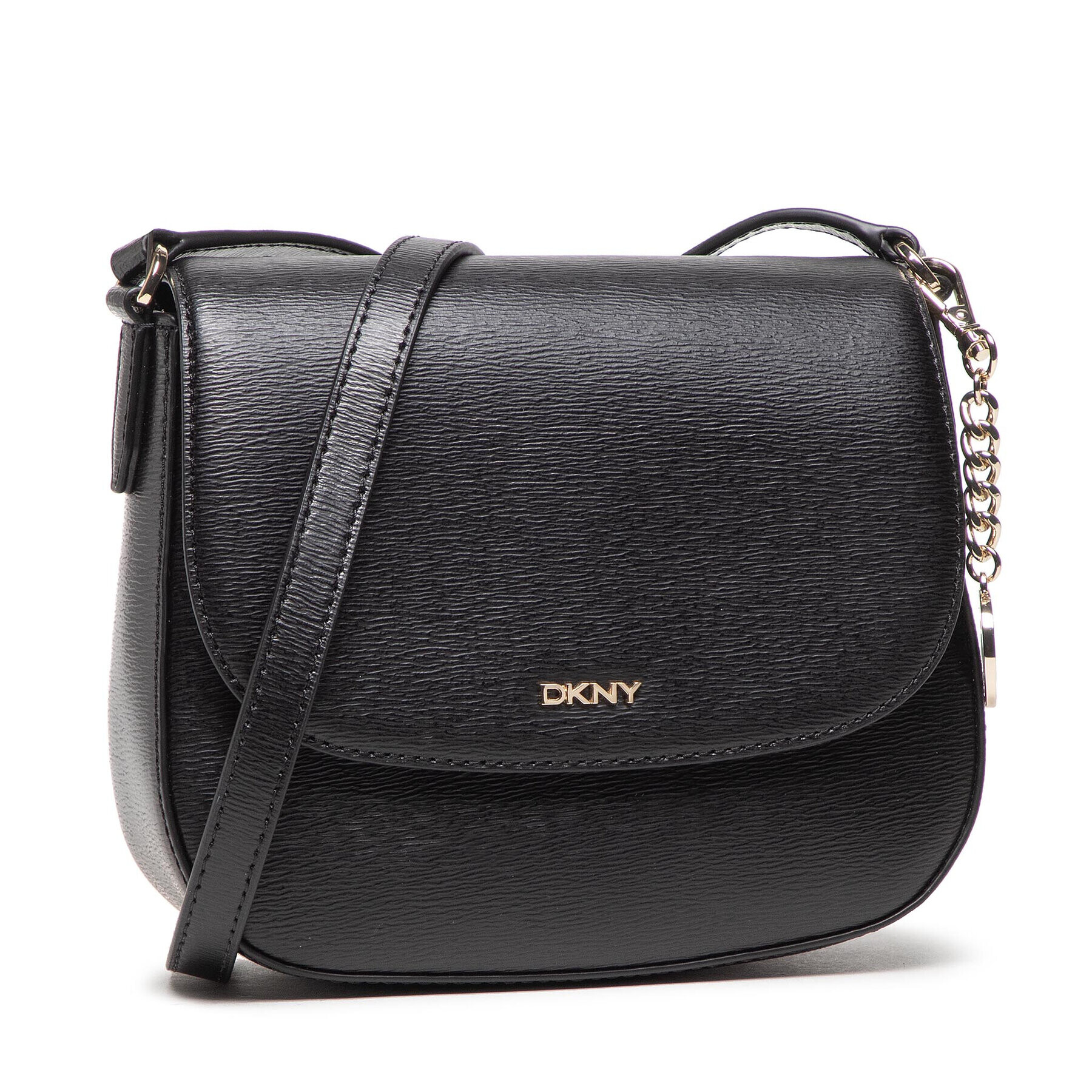 DKNY Geantă Bryant Saddle Bag R21E3R75 Negru - Pled.ro