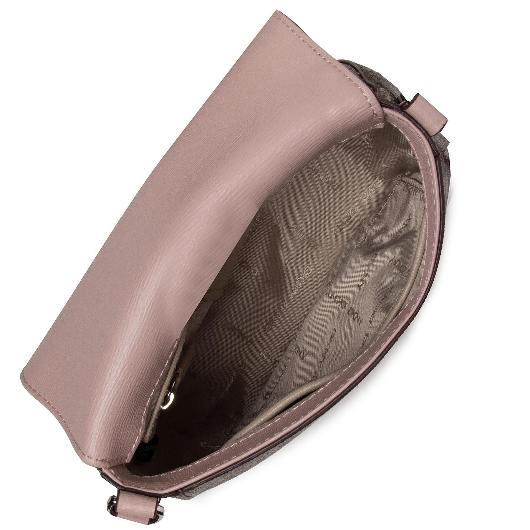 DKNY Geantă Bryant Saddle Bag R21EJR75 Maro - Pled.ro