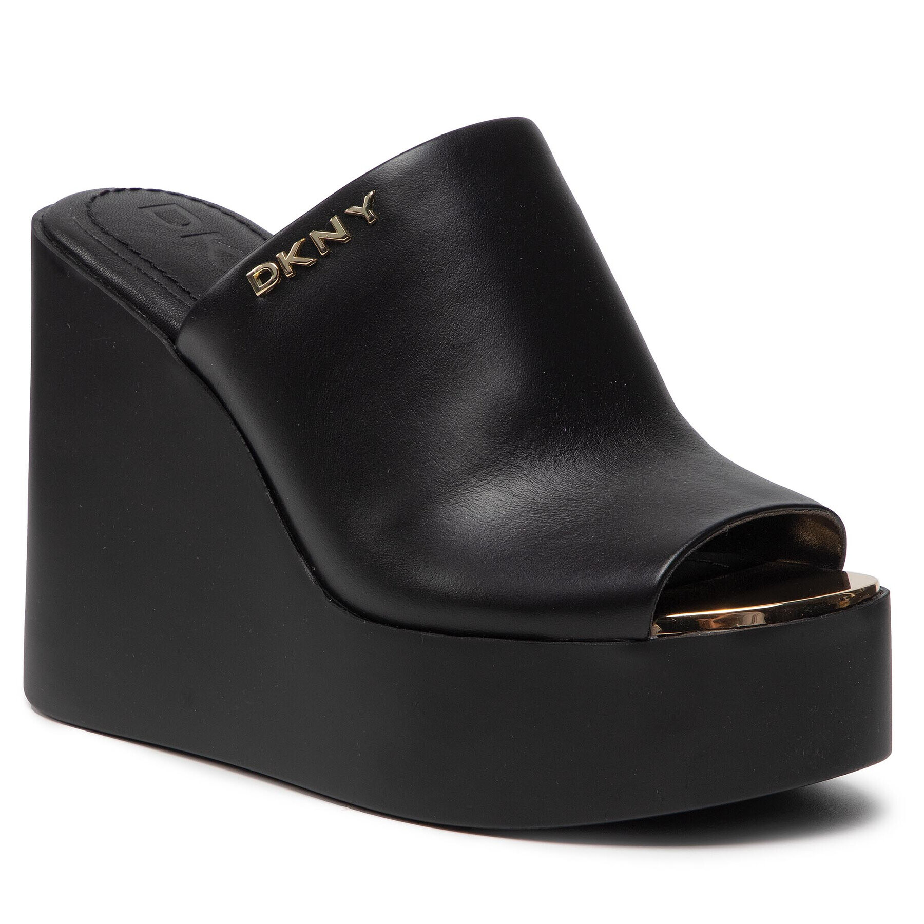 DKNY Șlapi Pen-Wedge Sandal M K4156447 Negru - Pled.ro