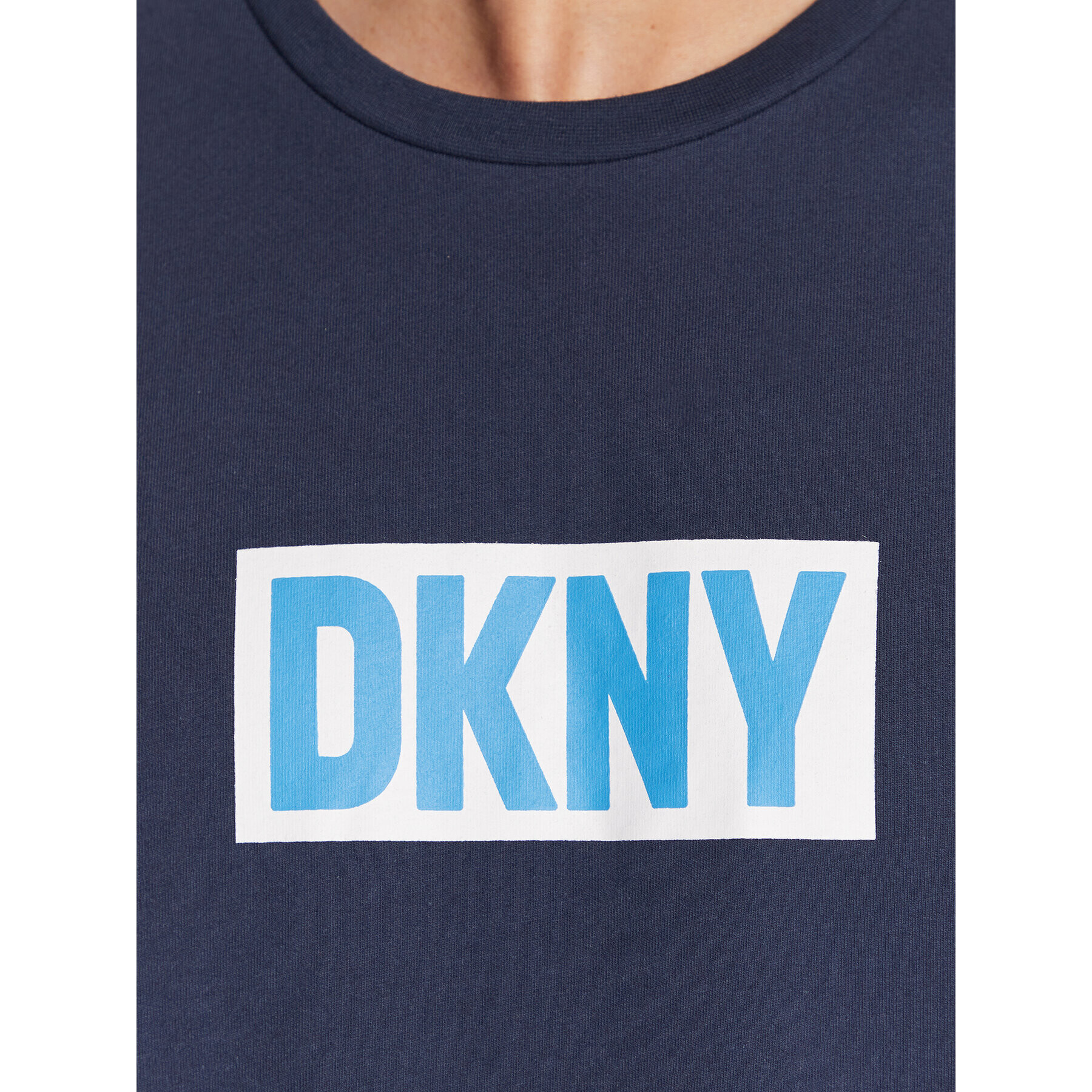 DKNY Longsleeve N5_6892_DKY Bleumarin Regular Fit - Pled.ro