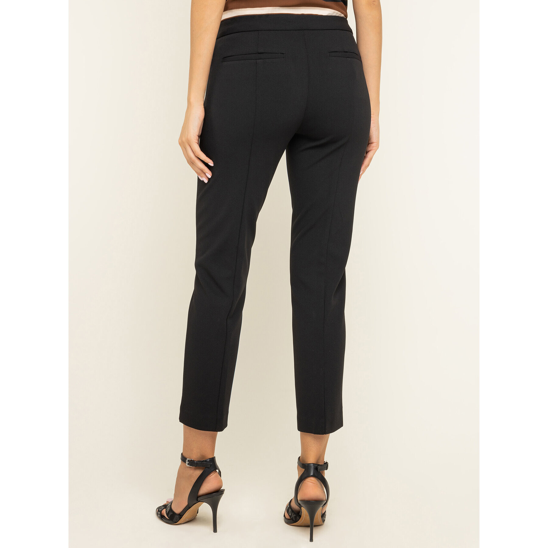 DKNY Pantaloni chino P9RK6AWP Negru Regular Fit - Pled.ro