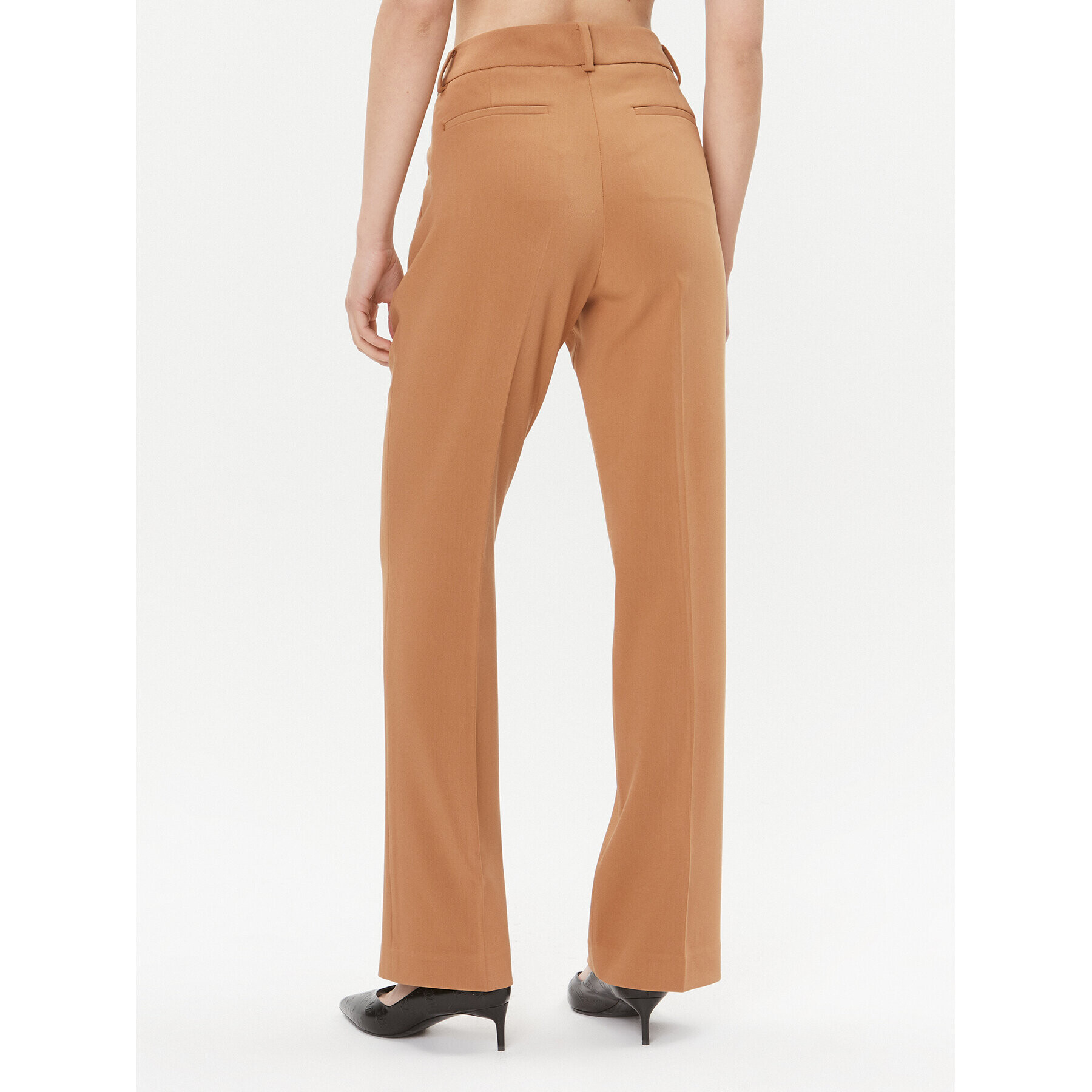 DKNY Pantaloni din material UG3PX097 Maro Regular Fit - Pled.ro