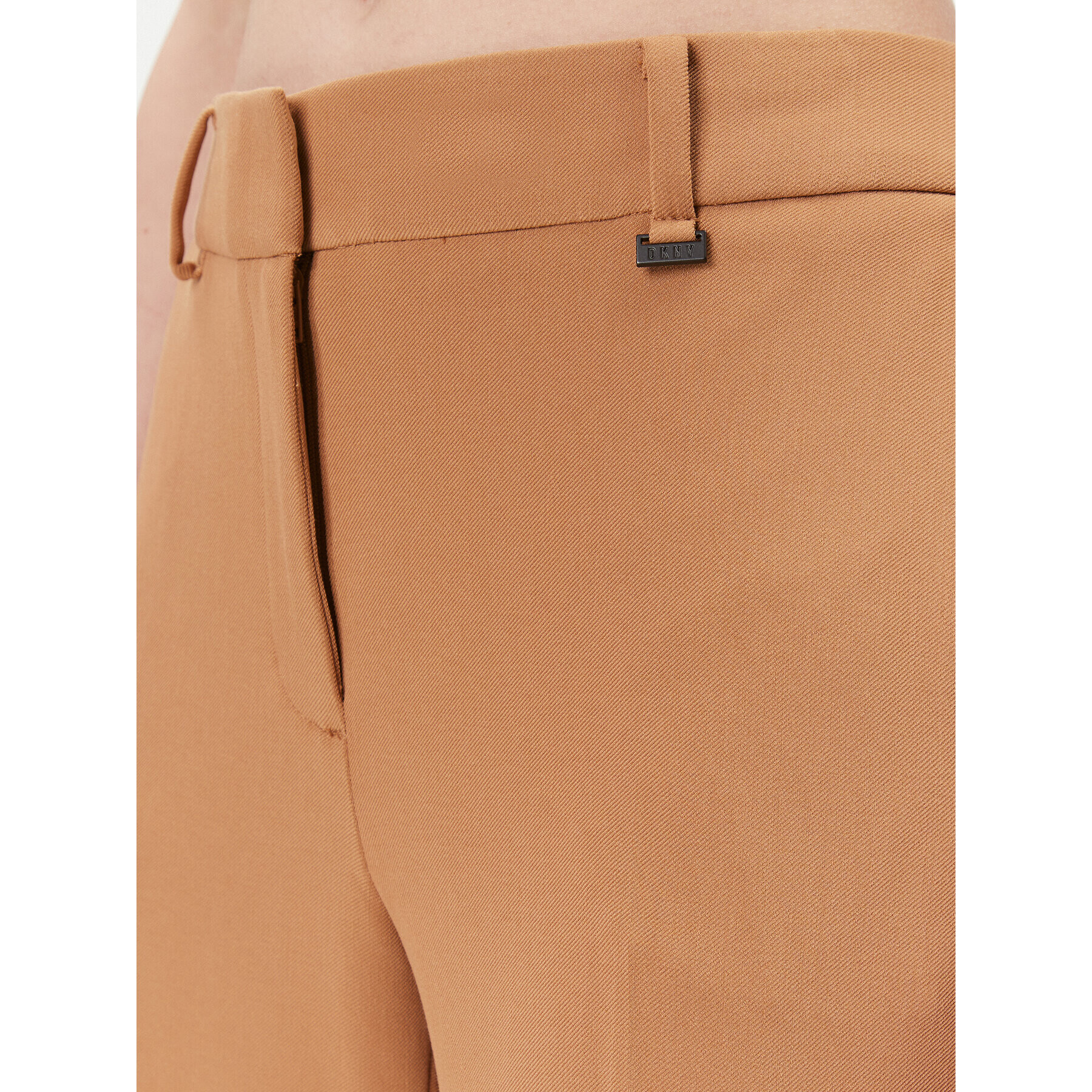 DKNY Pantaloni din material UG3PX097 Maro Regular Fit - Pled.ro