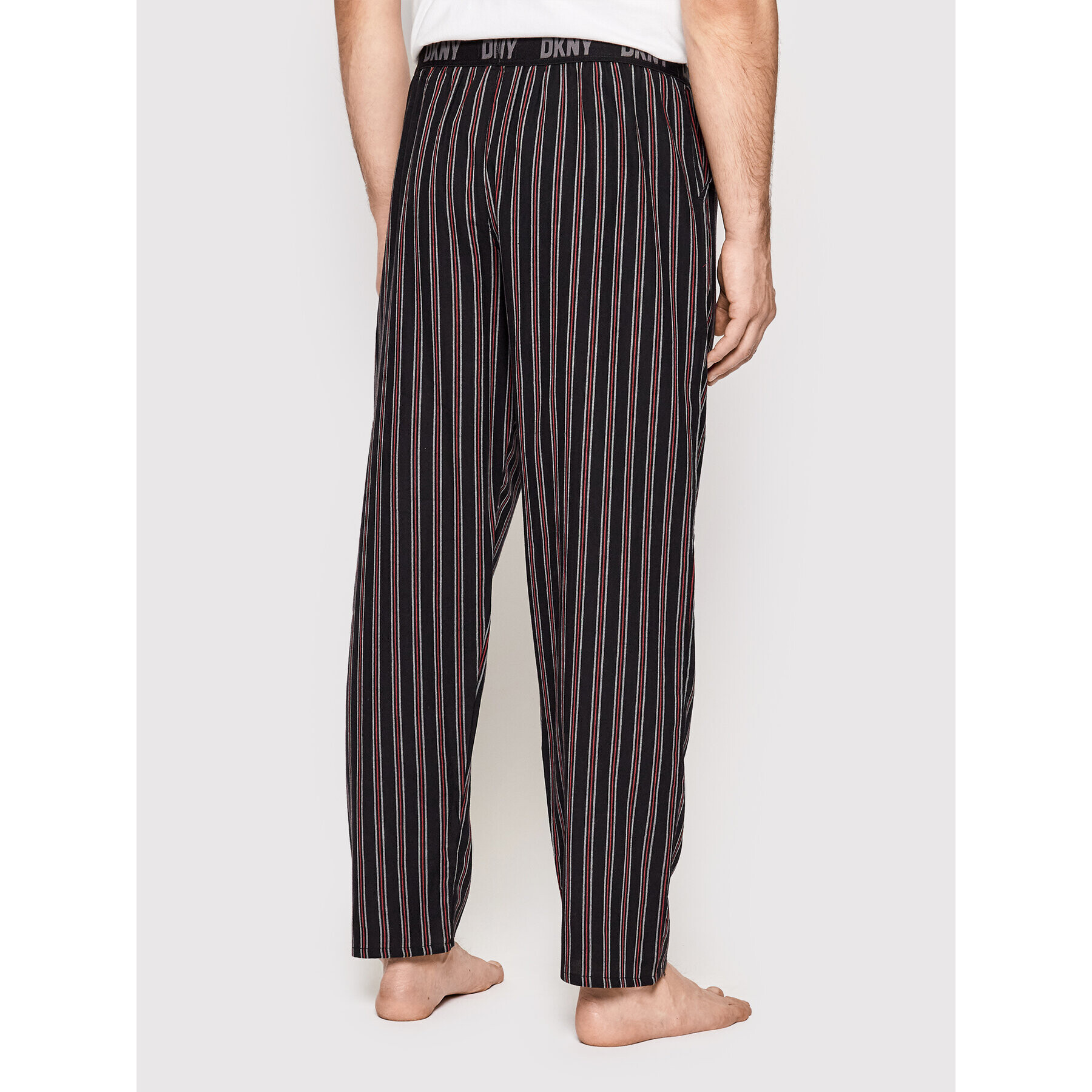 DKNY Pantaloni pijama N5_6794_DKY Negru Relaxed Fit - Pled.ro