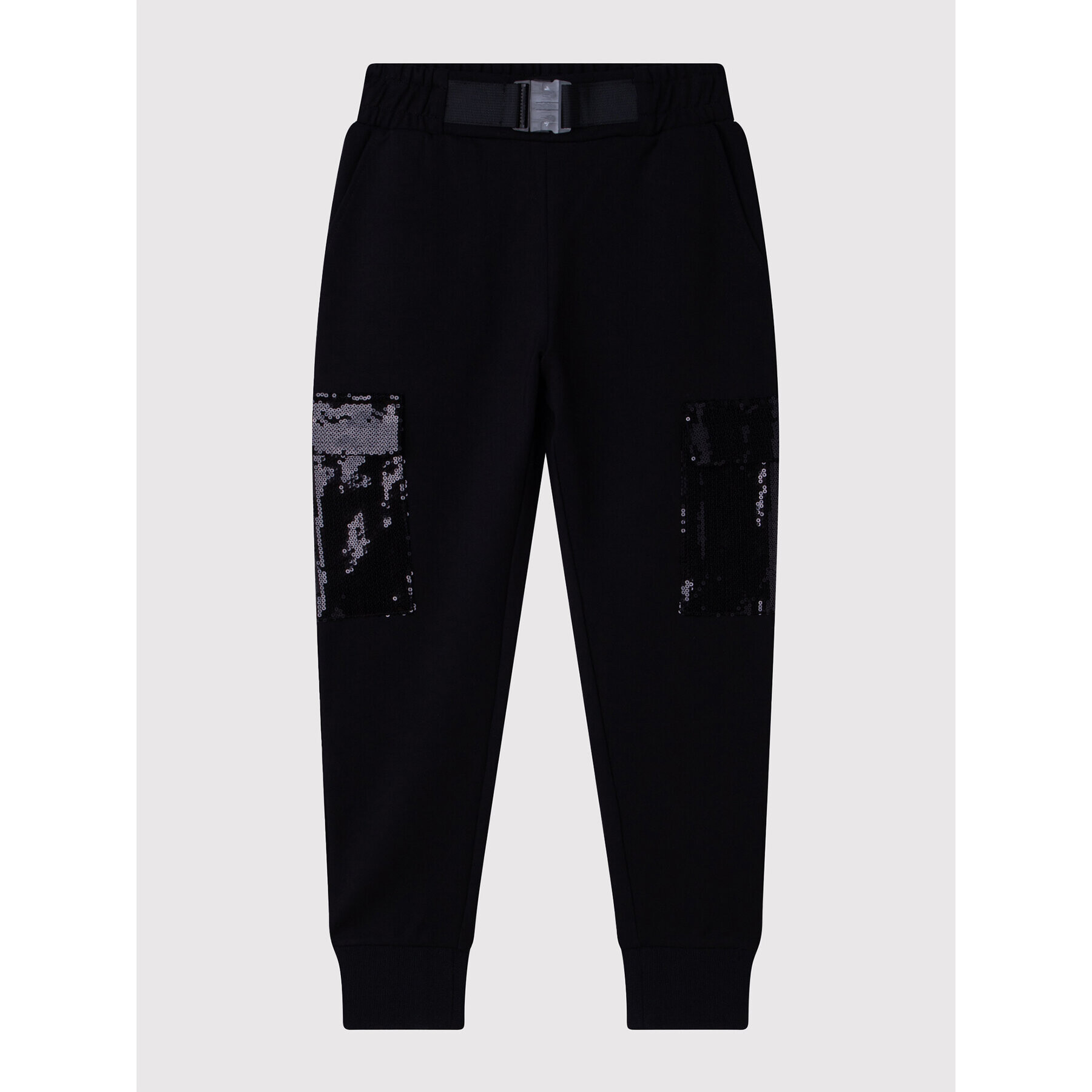 DKNY Pantaloni trening D34A71 M Negru Regular Fit - Pled.ro