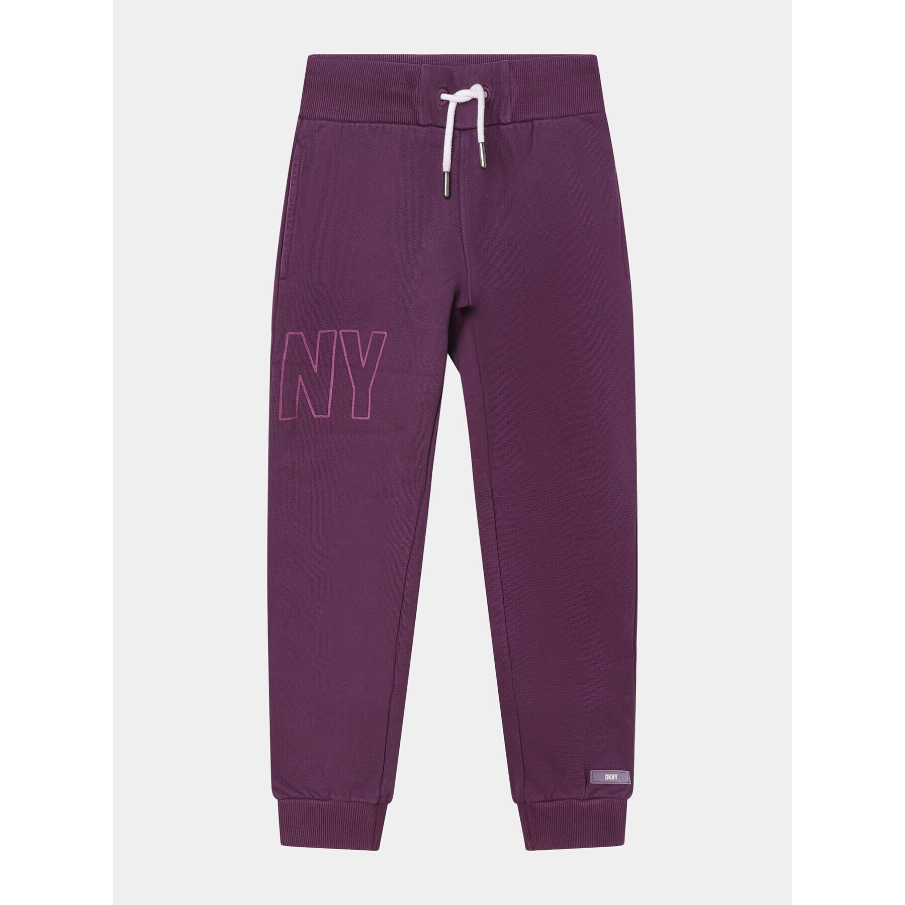 DKNY Pantaloni trening D54000 D Violet Regular Fit - Pled.ro