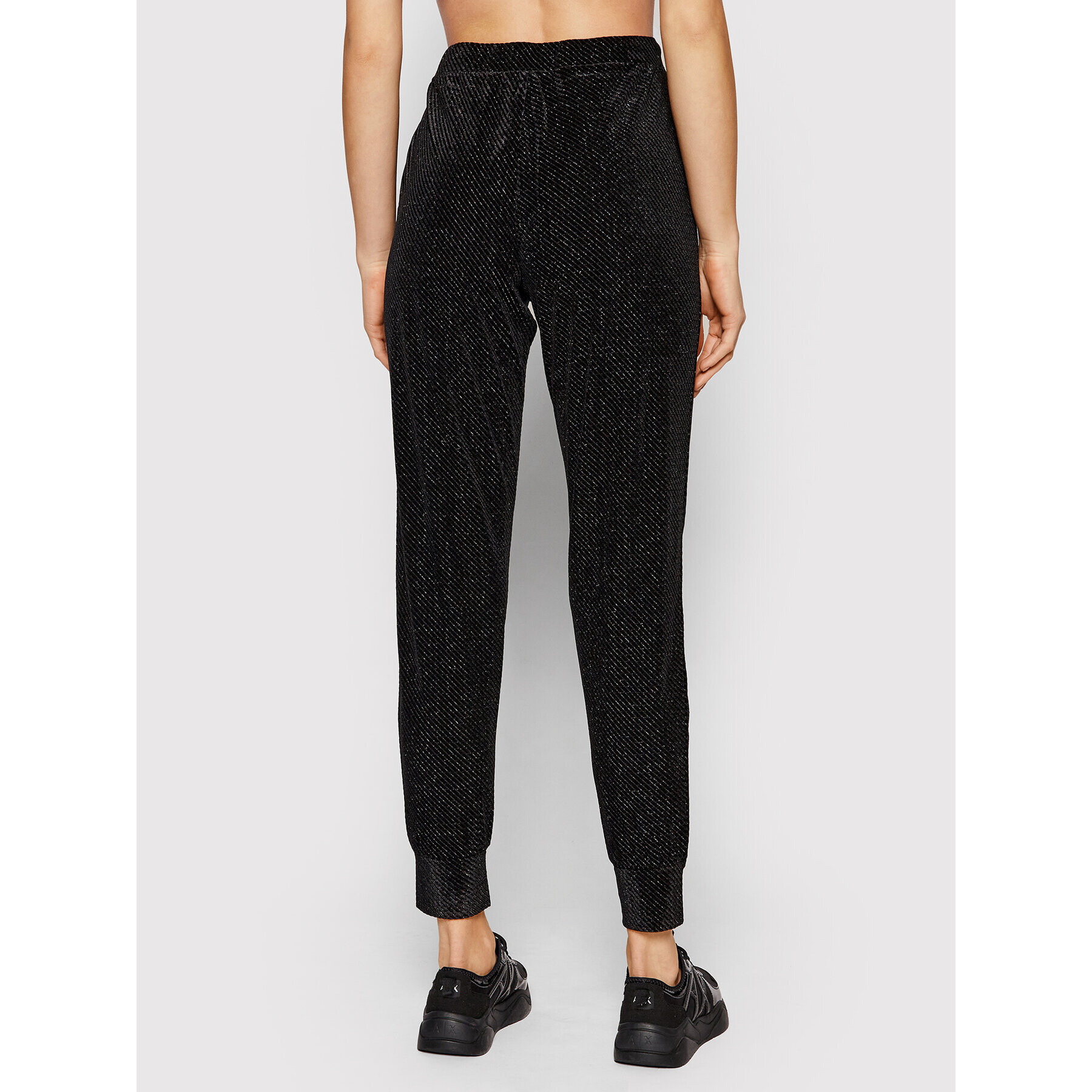 DKNY Pantaloni trening P1JF7KSK Negru Regular Fit - Pled.ro