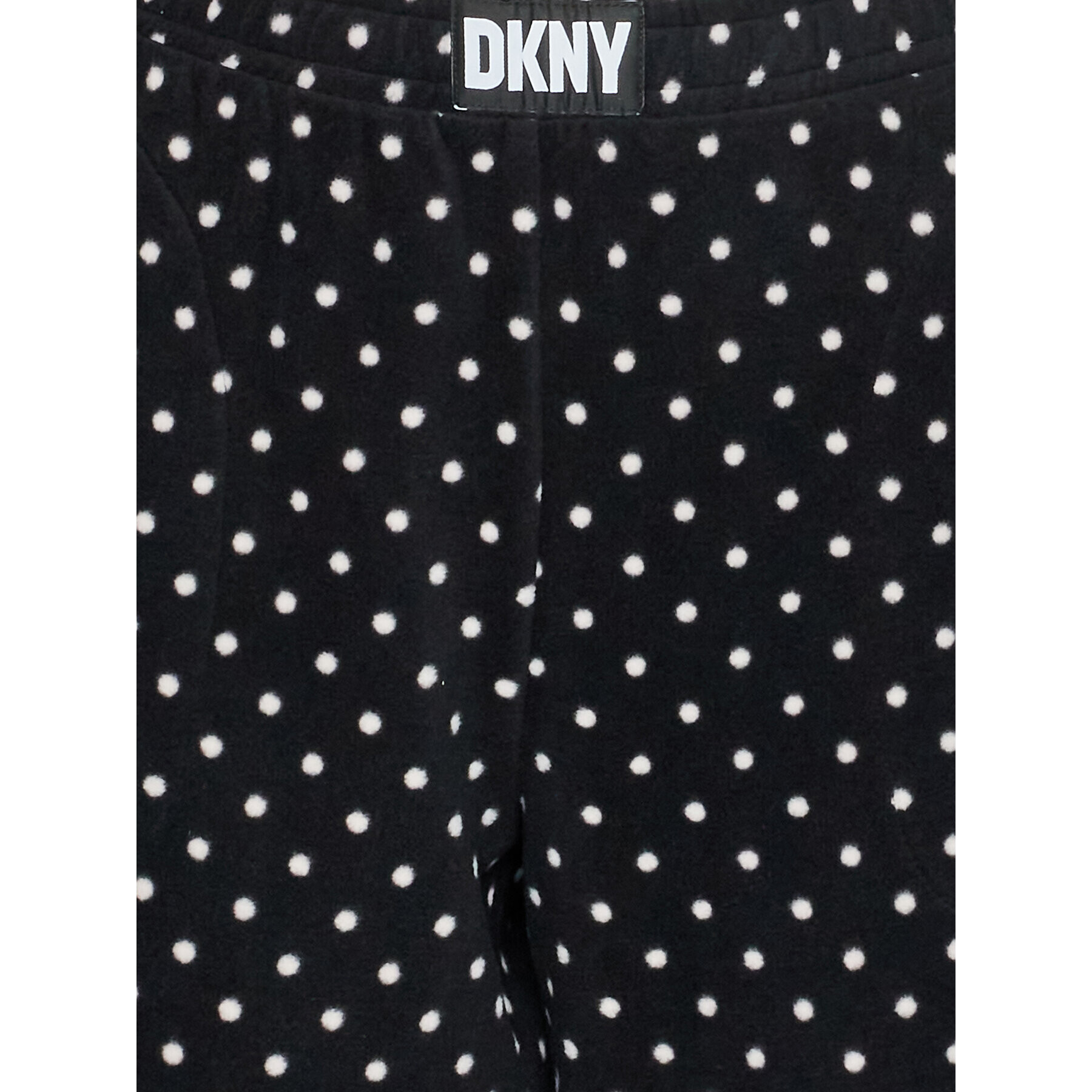 DKNY Pijama YI2822603F Negru Regular Fit - Pled.ro