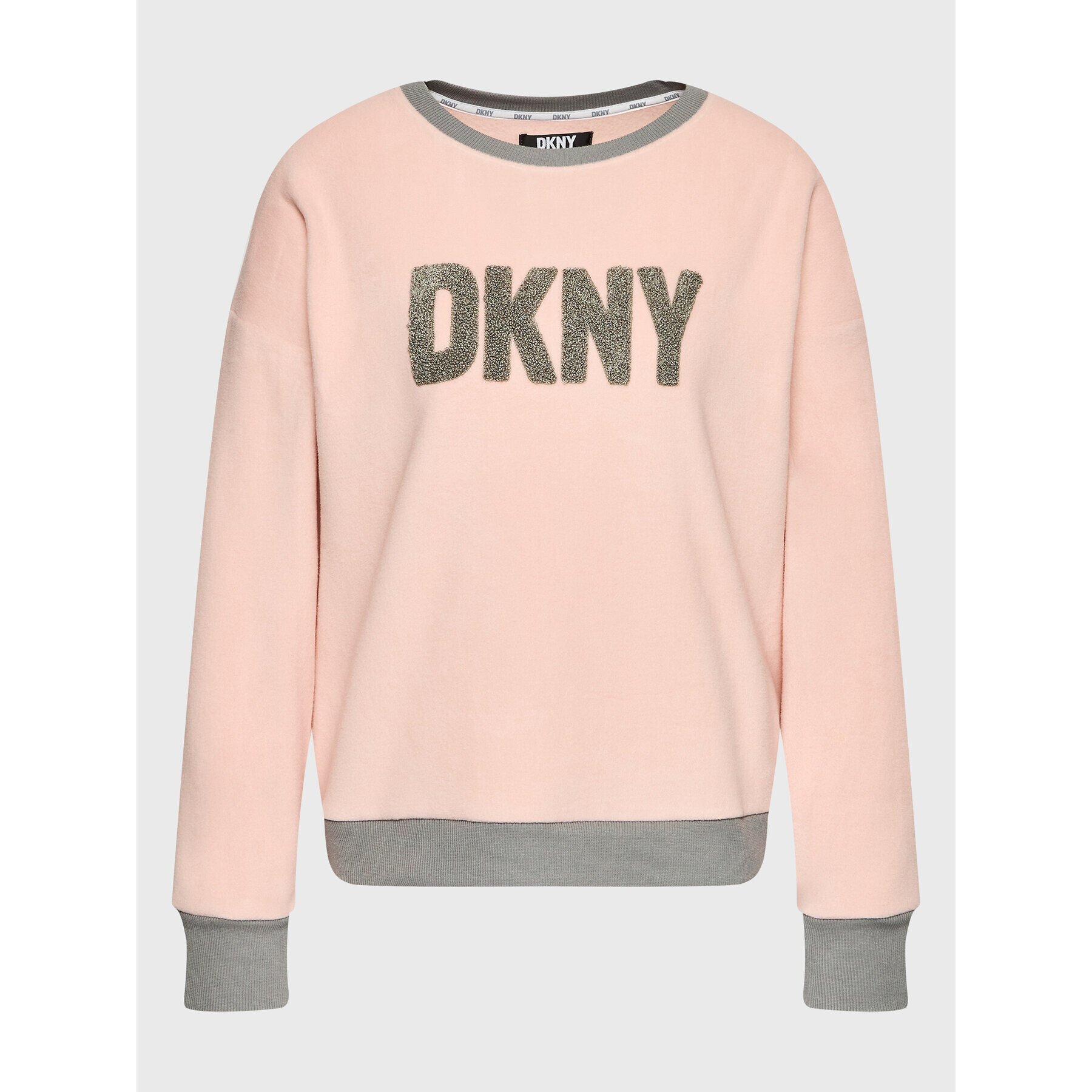 DKNY Pijama YI2822603F Roz Regular Fit - Pled.ro