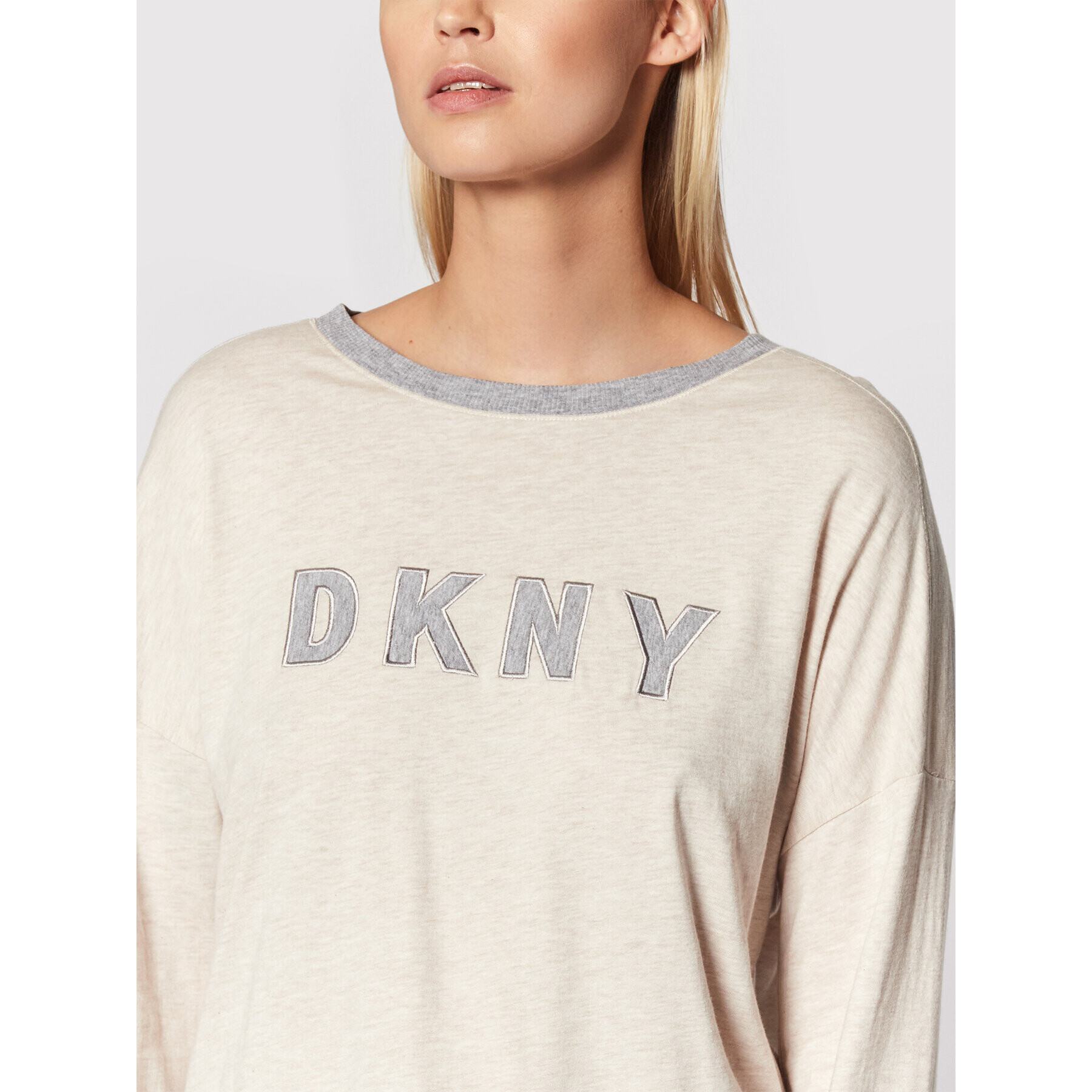 DKNY Pijama YI2919259 Bej - Pled.ro