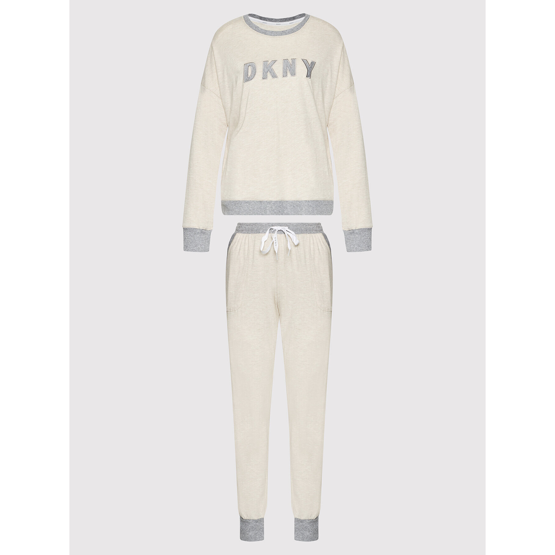 DKNY Pijama YI2919259 Bej - Pled.ro