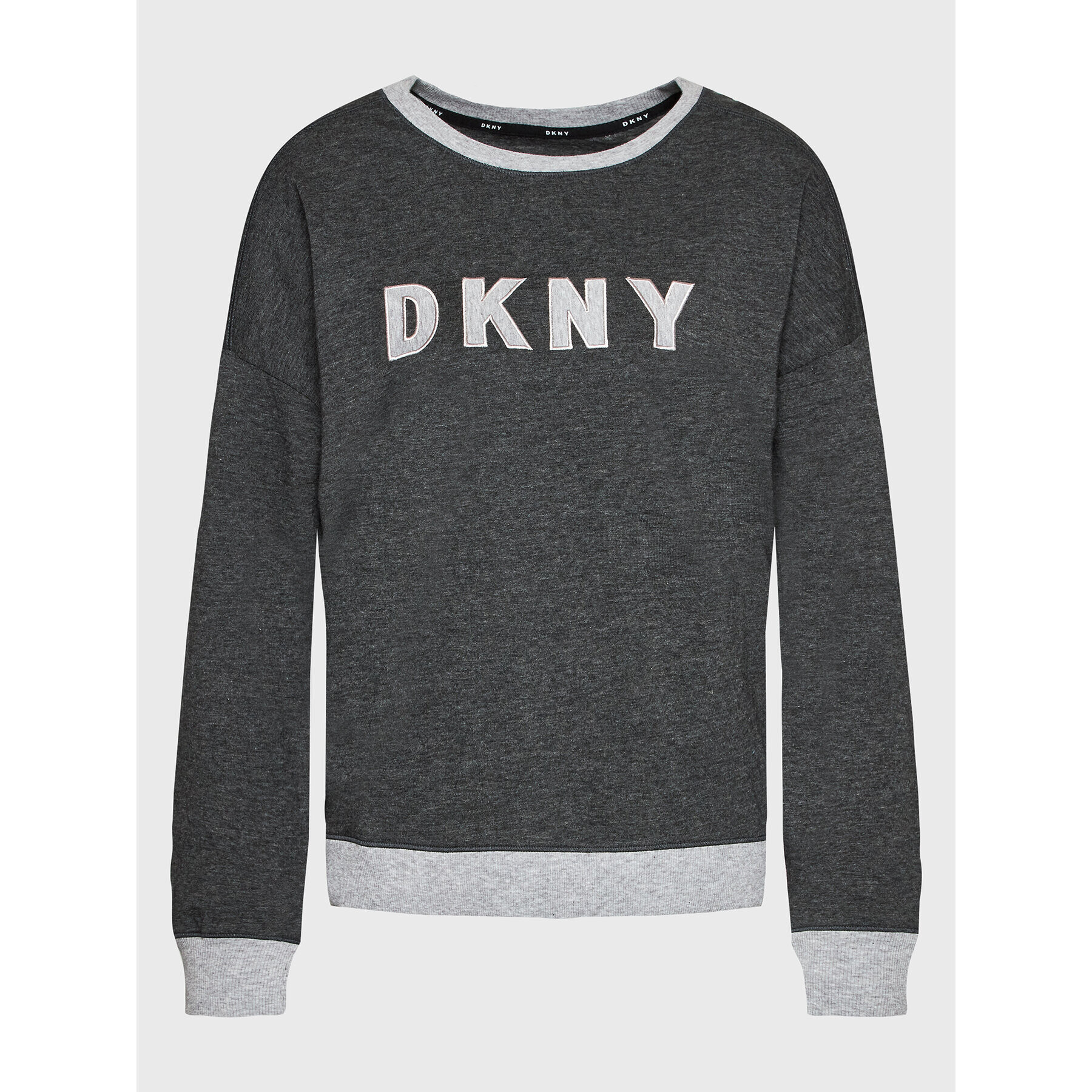 DKNY Pijama YI2919259 Gri Regular Fit - Pled.ro