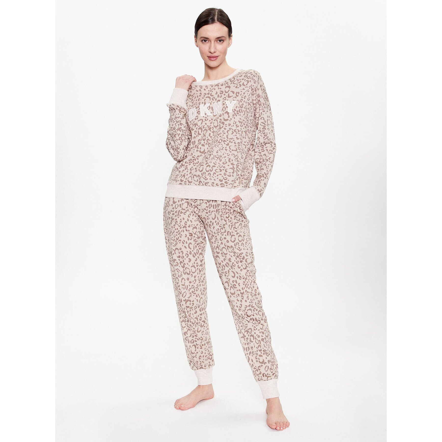 DKNY Pijama YI2919259 Maro Regular Fit - Pled.ro