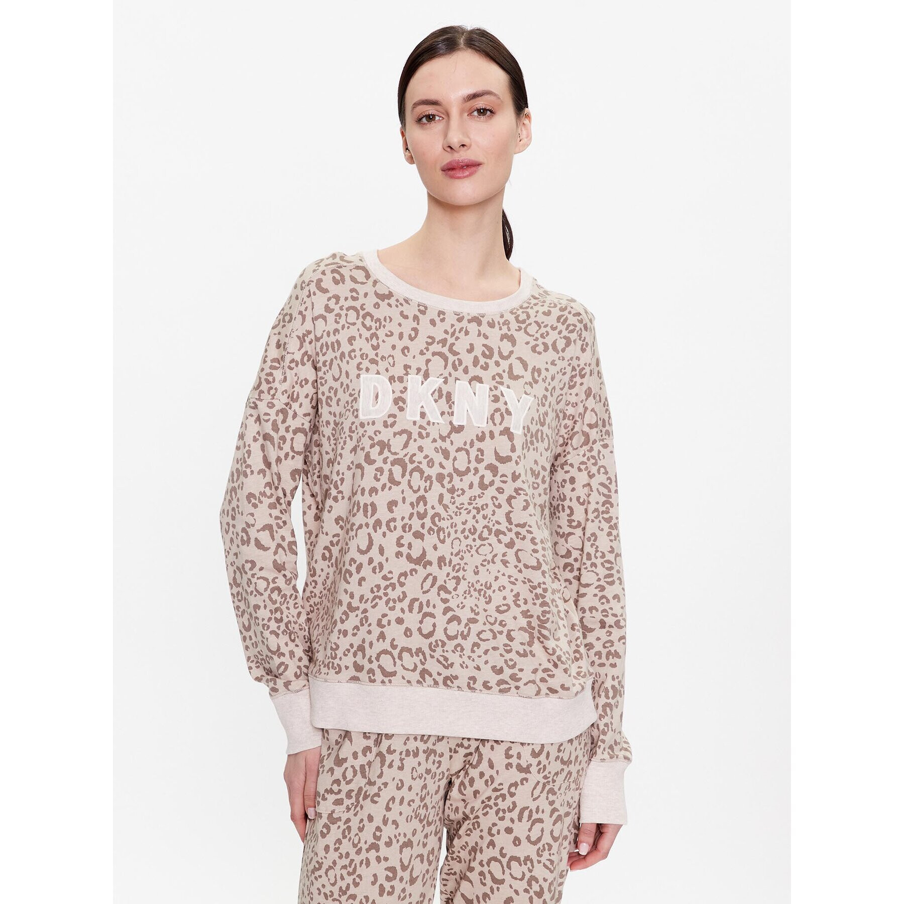 DKNY Pijama YI2919259 Maro Regular Fit - Pled.ro