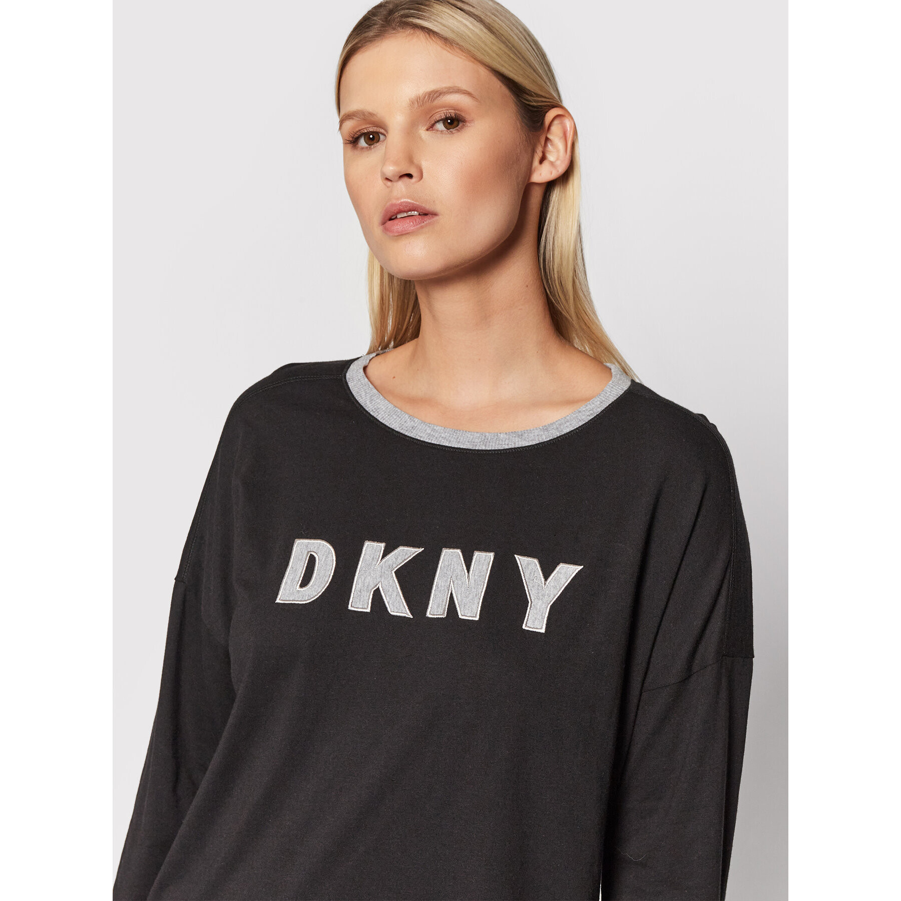 DKNY Pijama YI2919259 Negru - Pled.ro