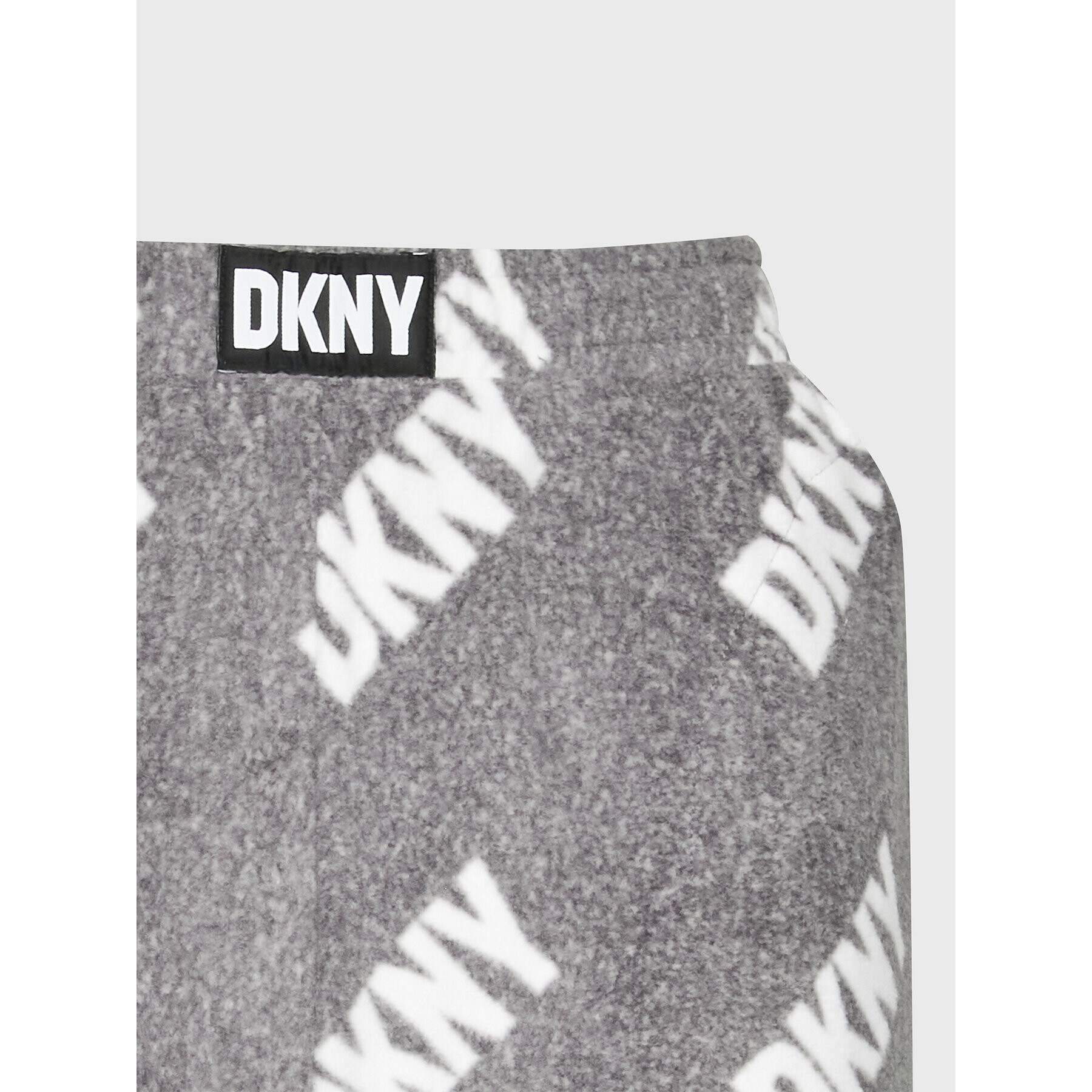 DKNY Pijama YI2922603F Gri Regular Fit - Pled.ro