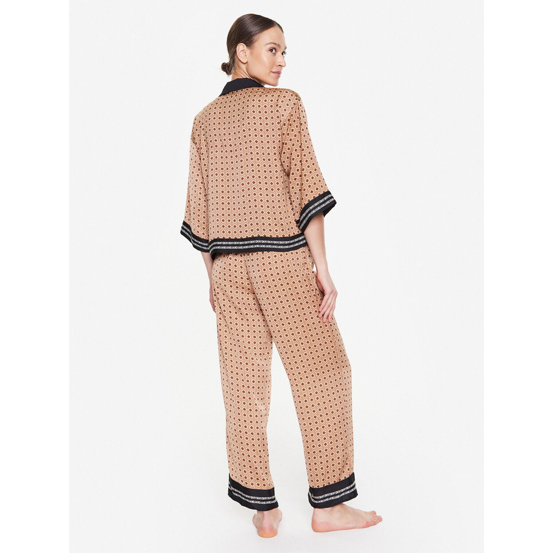 DKNY Pijama YI2922661 Maro Regular Fit - Pled.ro