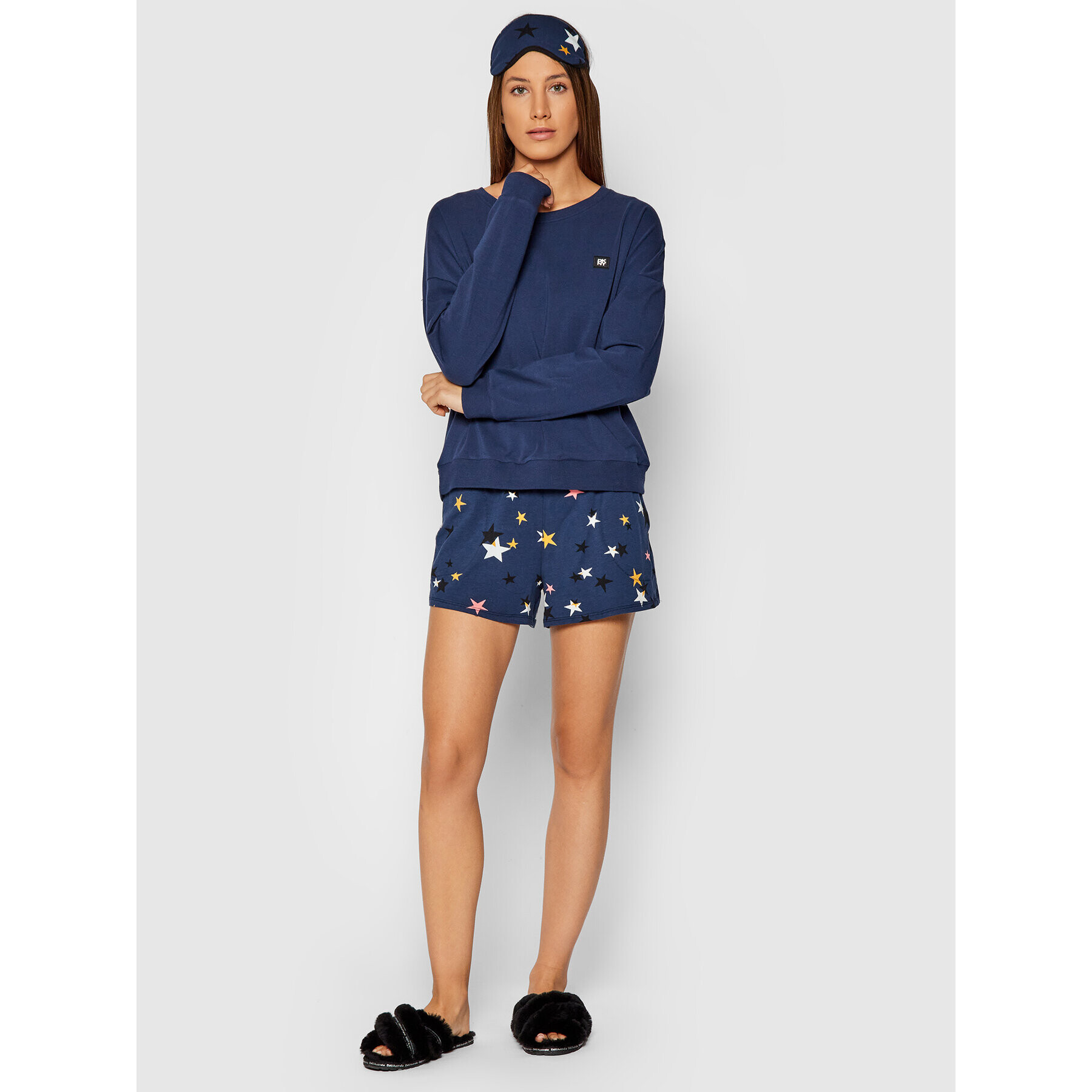 DKNY Pijama YI3022489 Bleumarin - Pled.ro