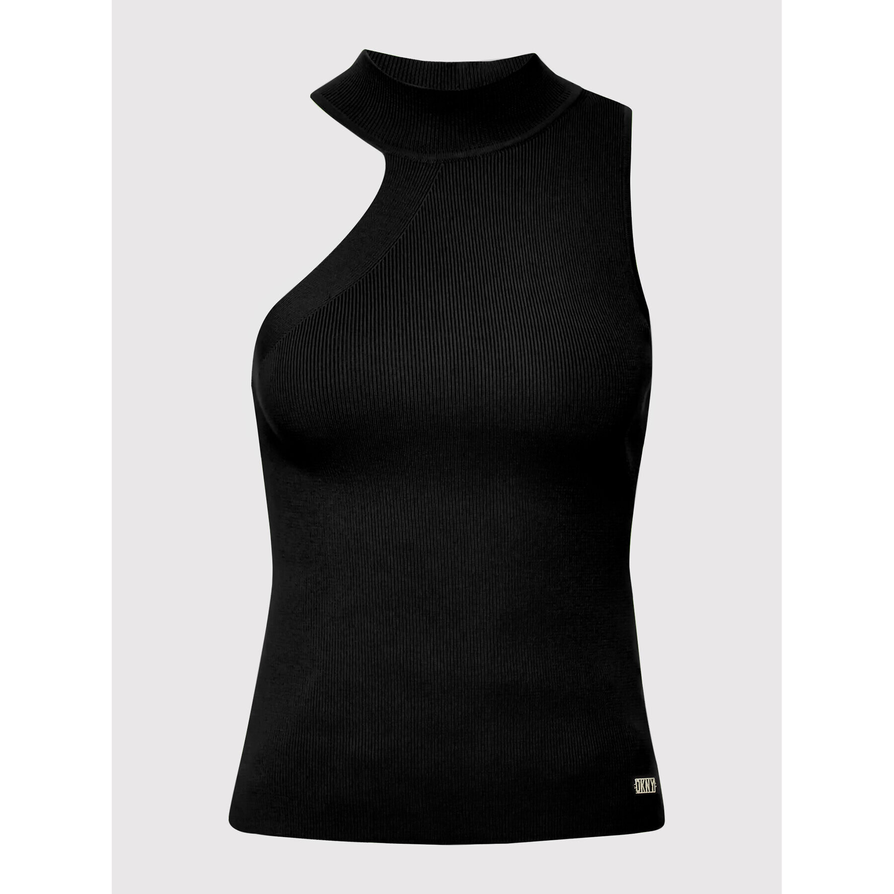 DKNY Top P2ASAA41 Negru Slim Fit - Pled.ro