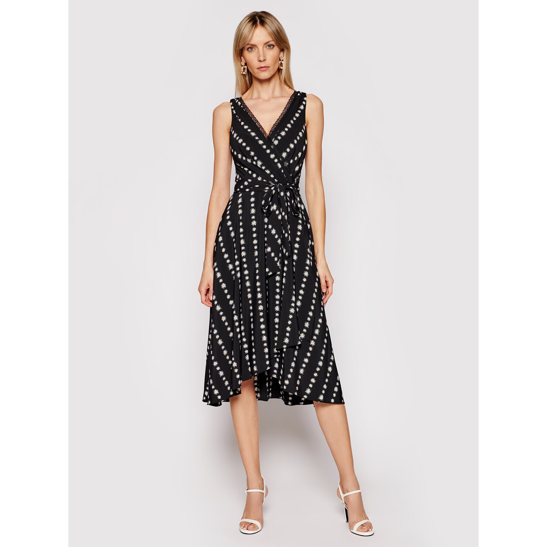 DKNY Rochie cocktail DD0D2576 Negru Regular Fit - Pled.ro