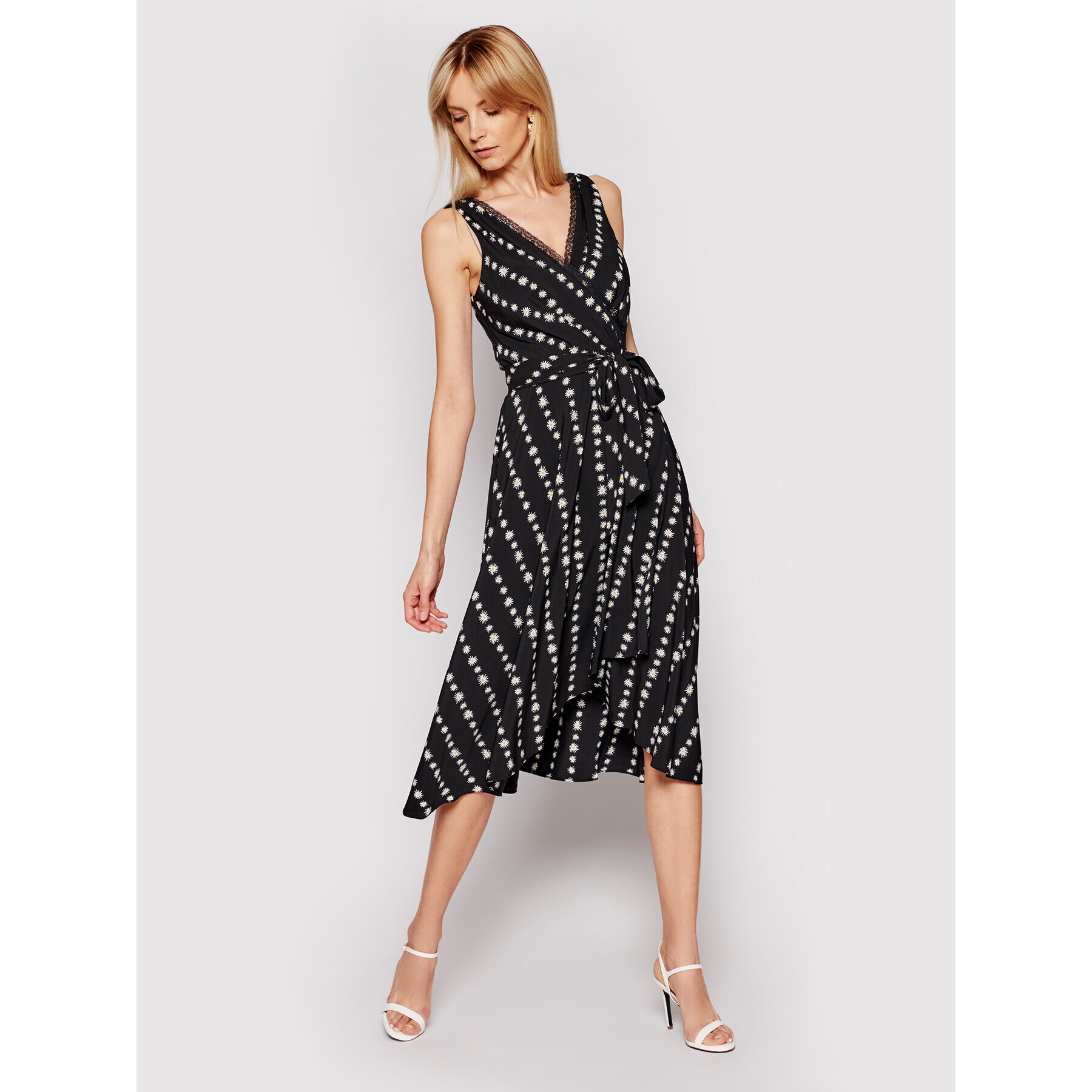 DKNY Rochie cocktail DD0D2576 Negru Regular Fit - Pled.ro