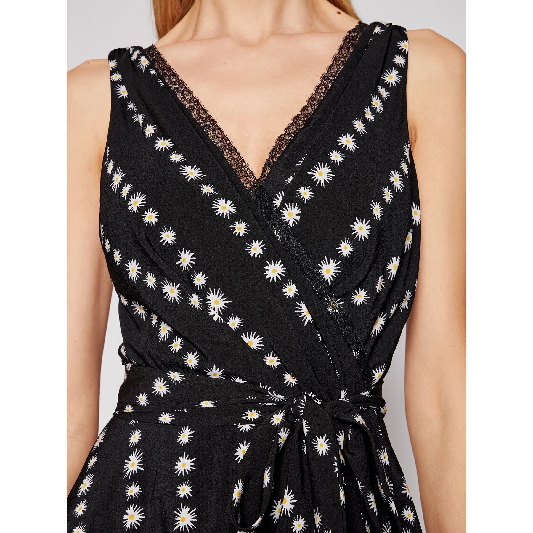 DKNY Rochie cocktail DD0D2576 Negru Regular Fit - Pled.ro