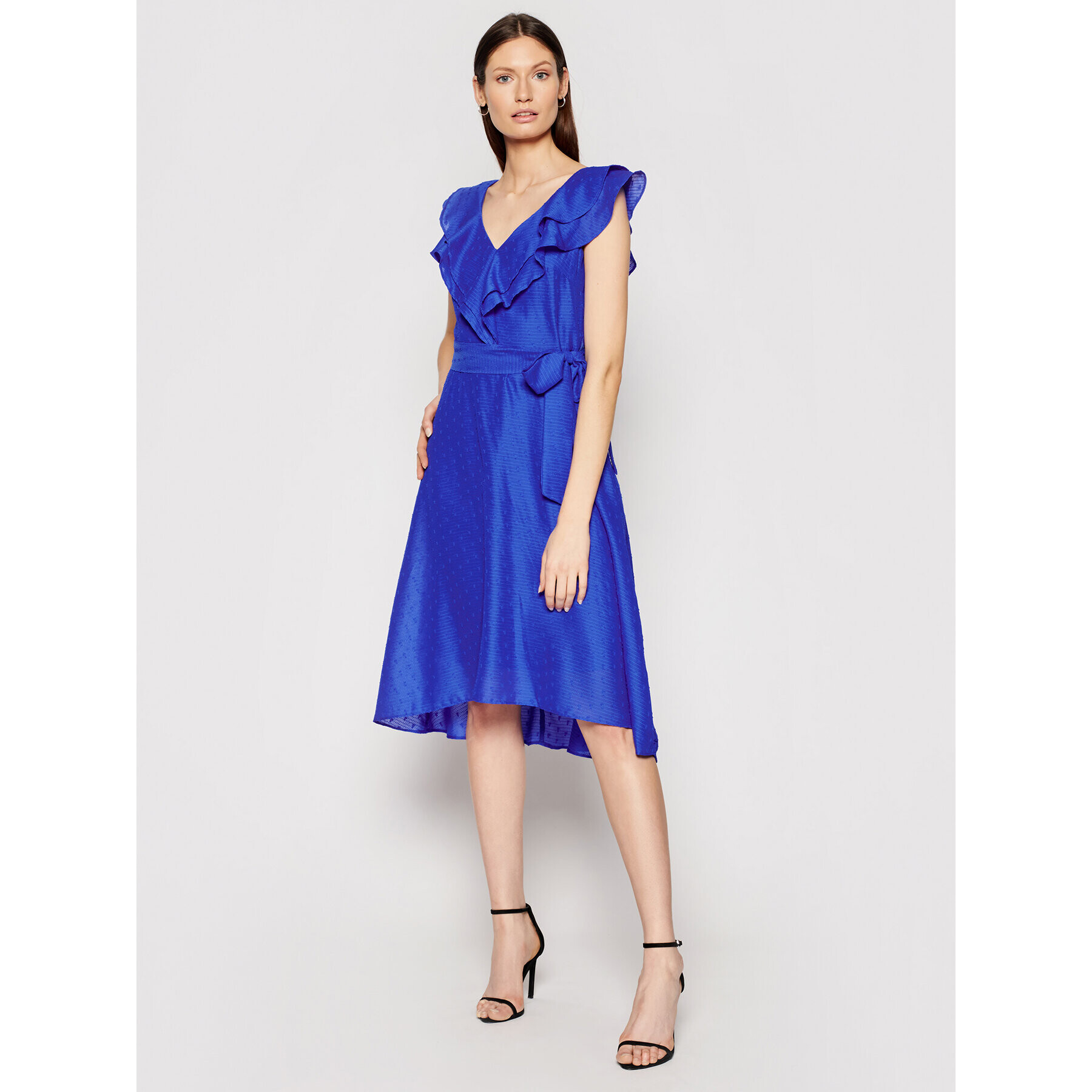 DKNY Rochie cocktail DD0DM414 Bleumarin Regular Fit - Pled.ro