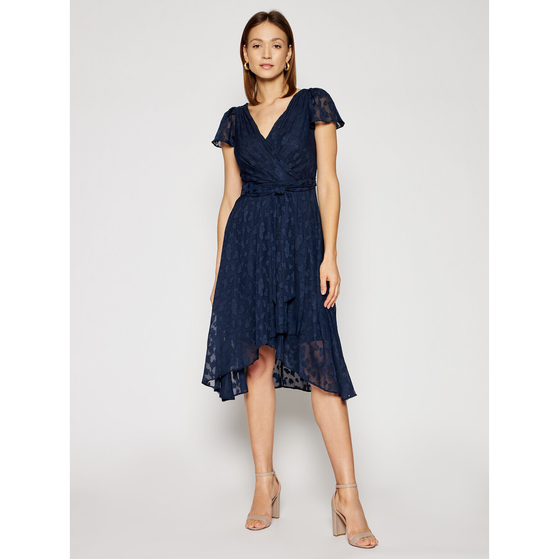 DKNY Rochie cocktail DD1AD154 Bleumarin Regular Fit - Pled.ro