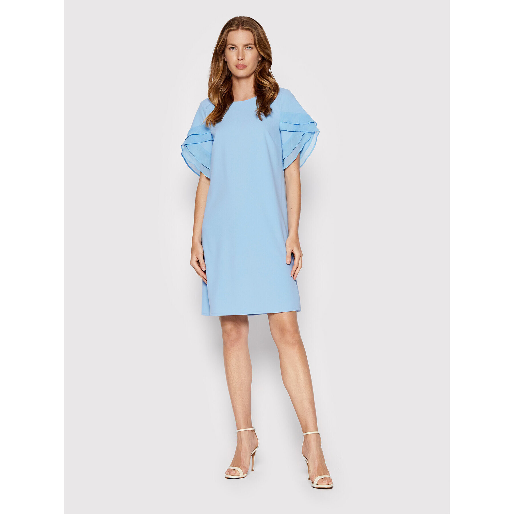 DKNY Rochie cocktail DD2B1606 Albastru Regular Fit - Pled.ro