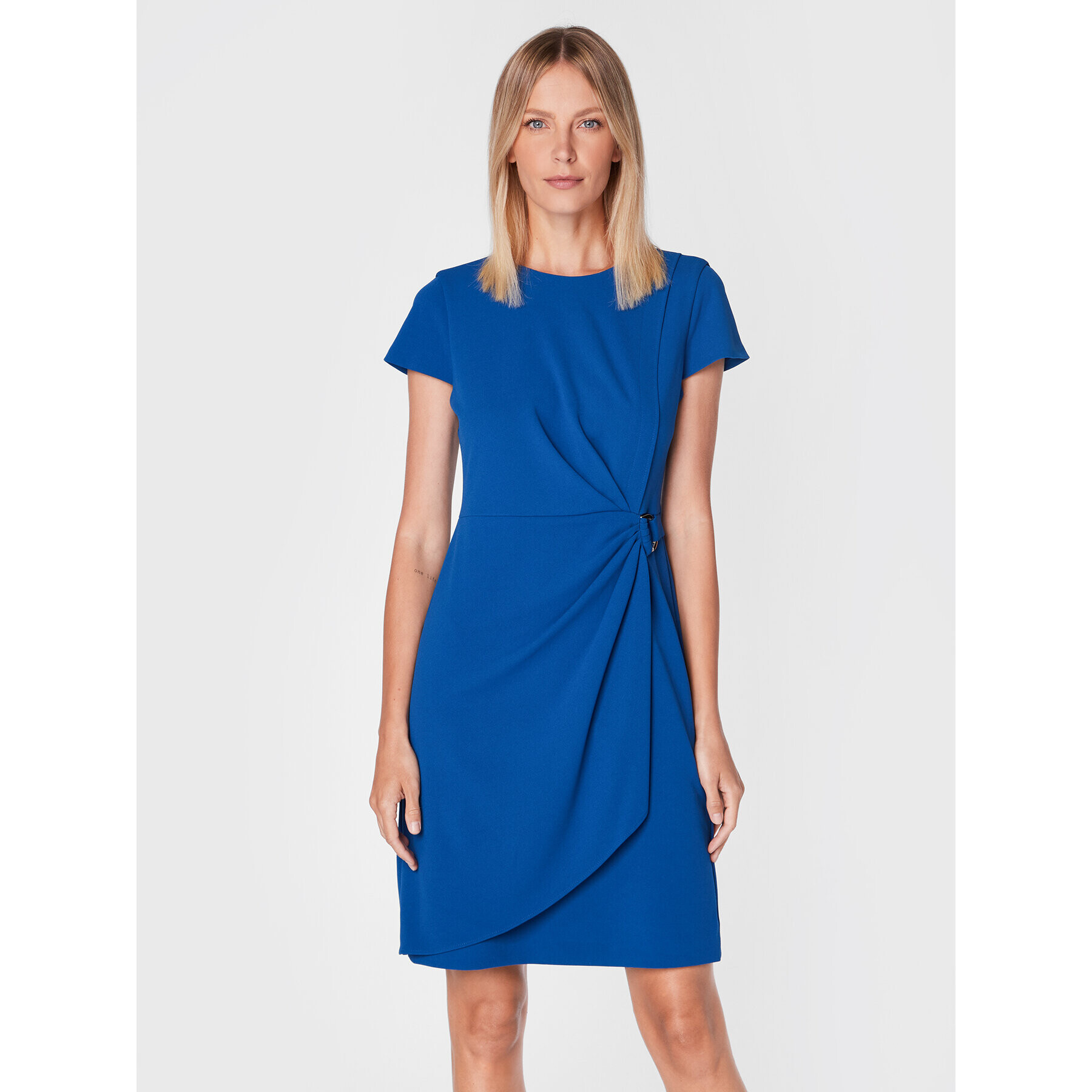 DKNY Rochie cocktail DD2E1024 Albastru Regular Fit - Pled.ro